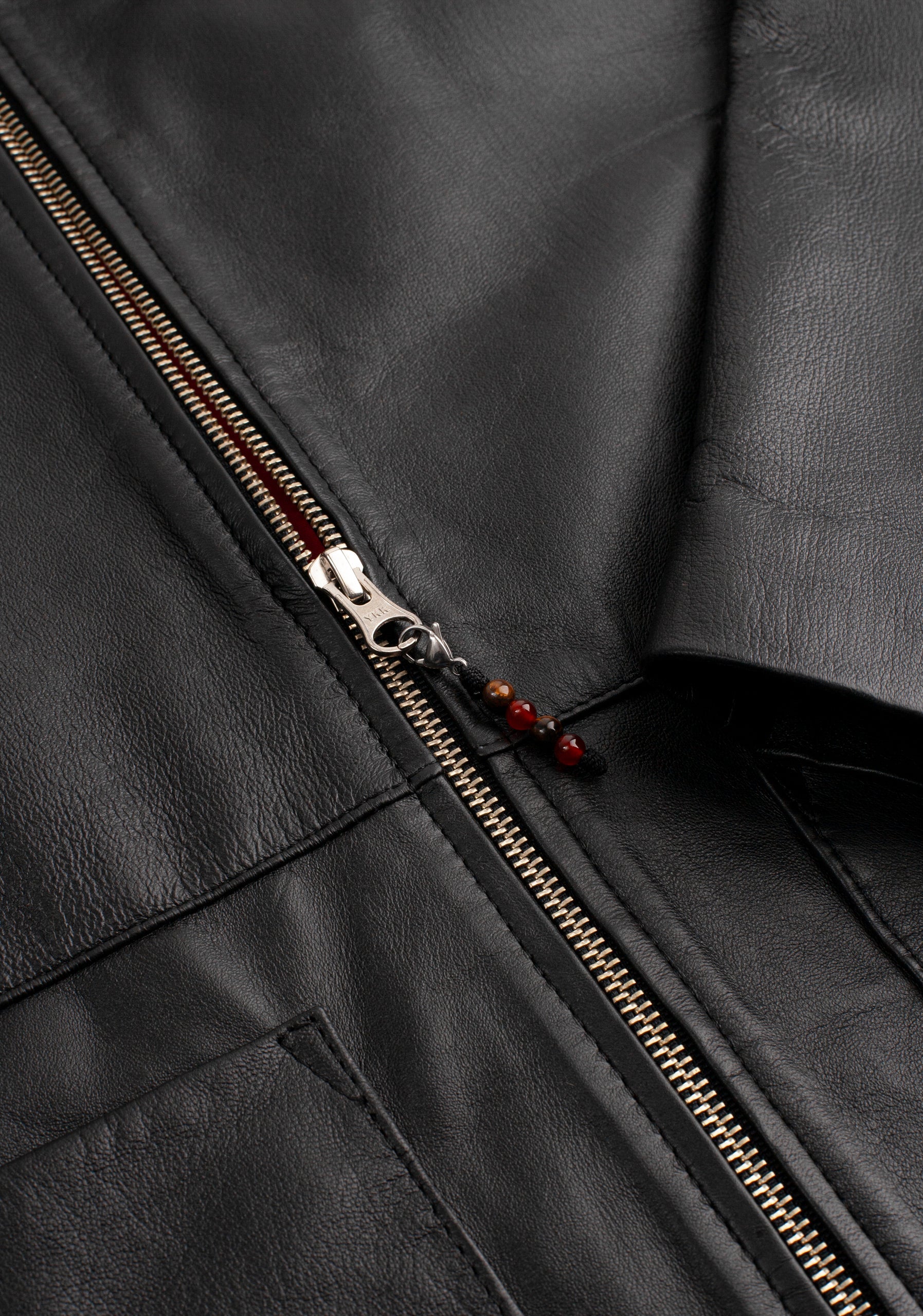 Frankfurt Black Leather Jacket
