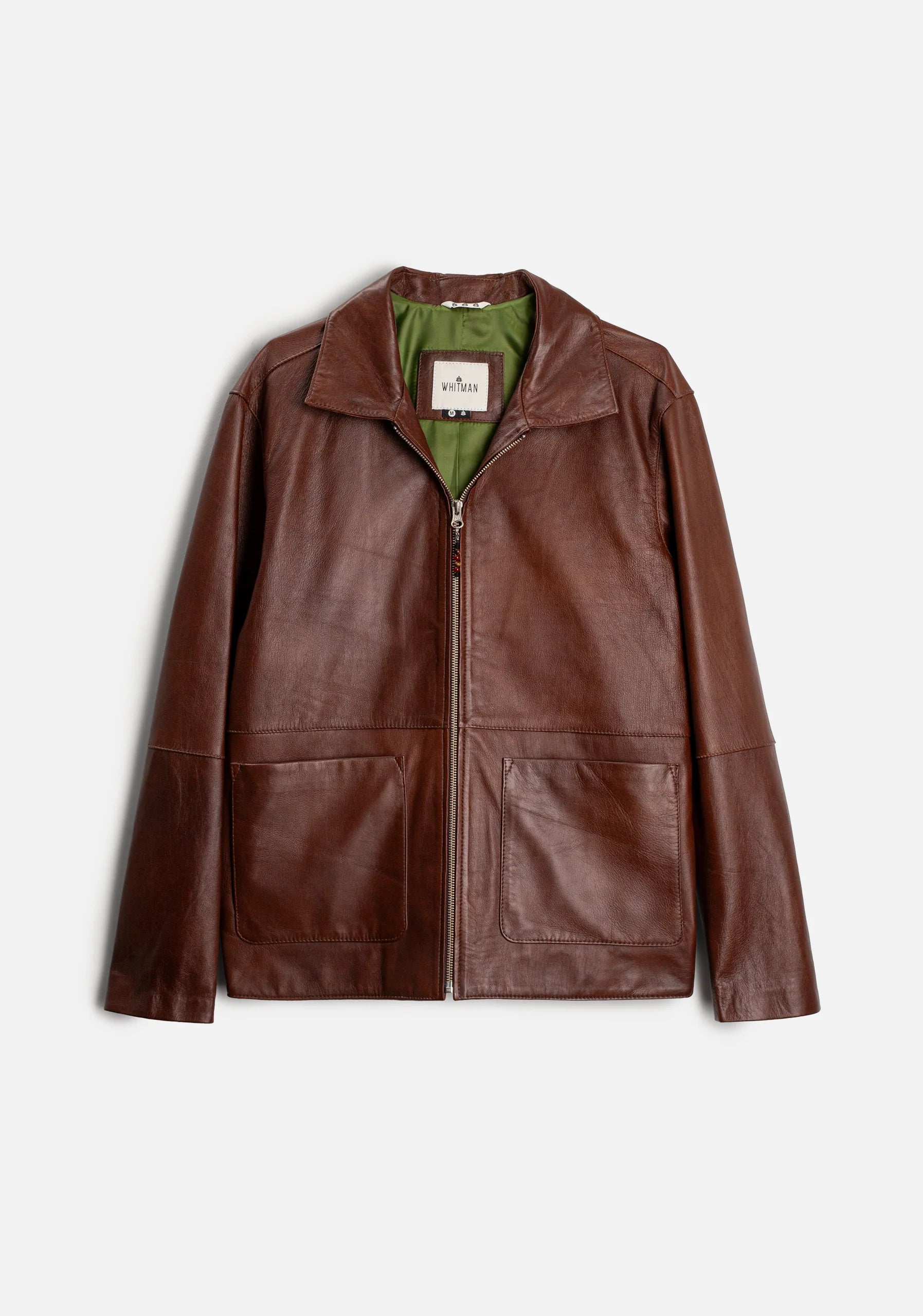 Frankfurt Tobacco Leather Jacket