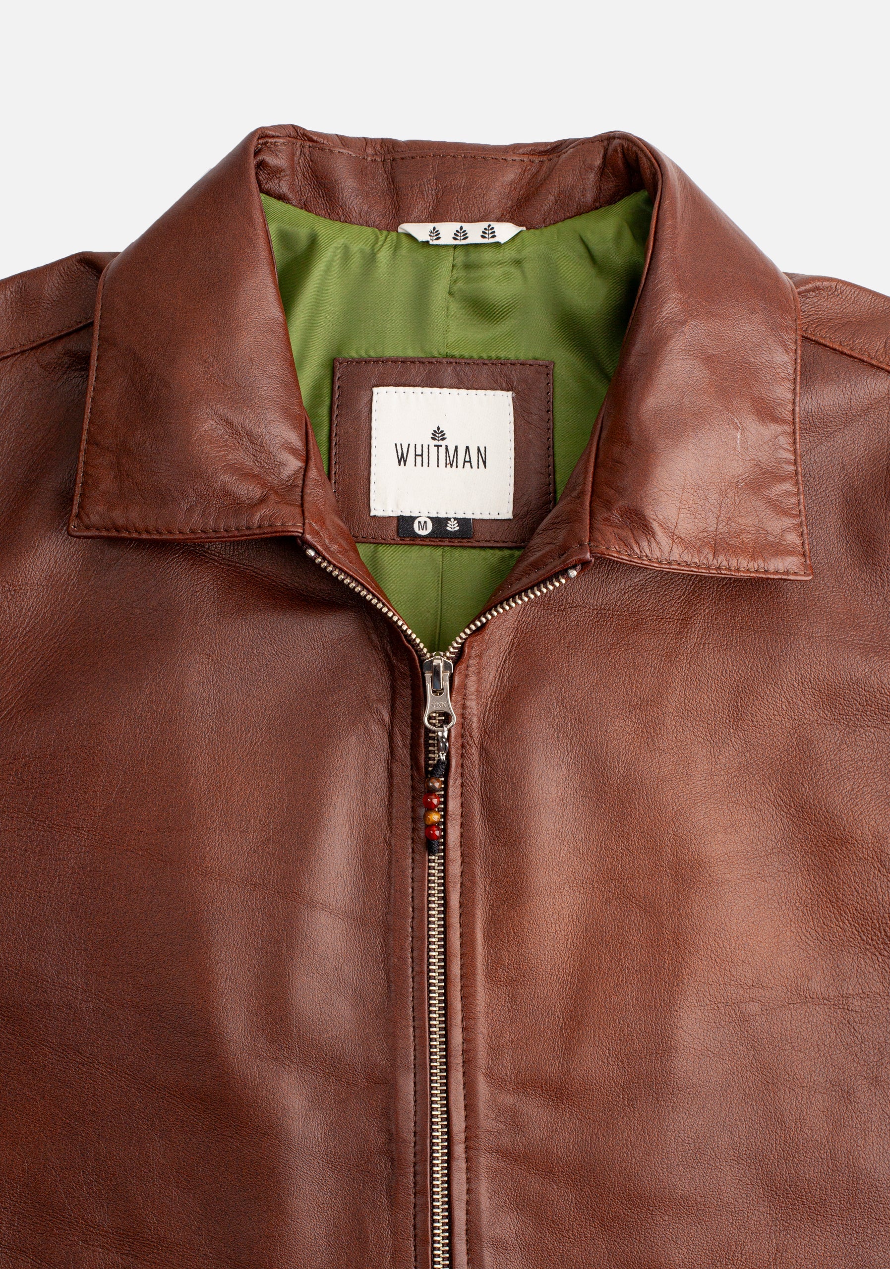 Frankfurt Tobacco Leather Jacket