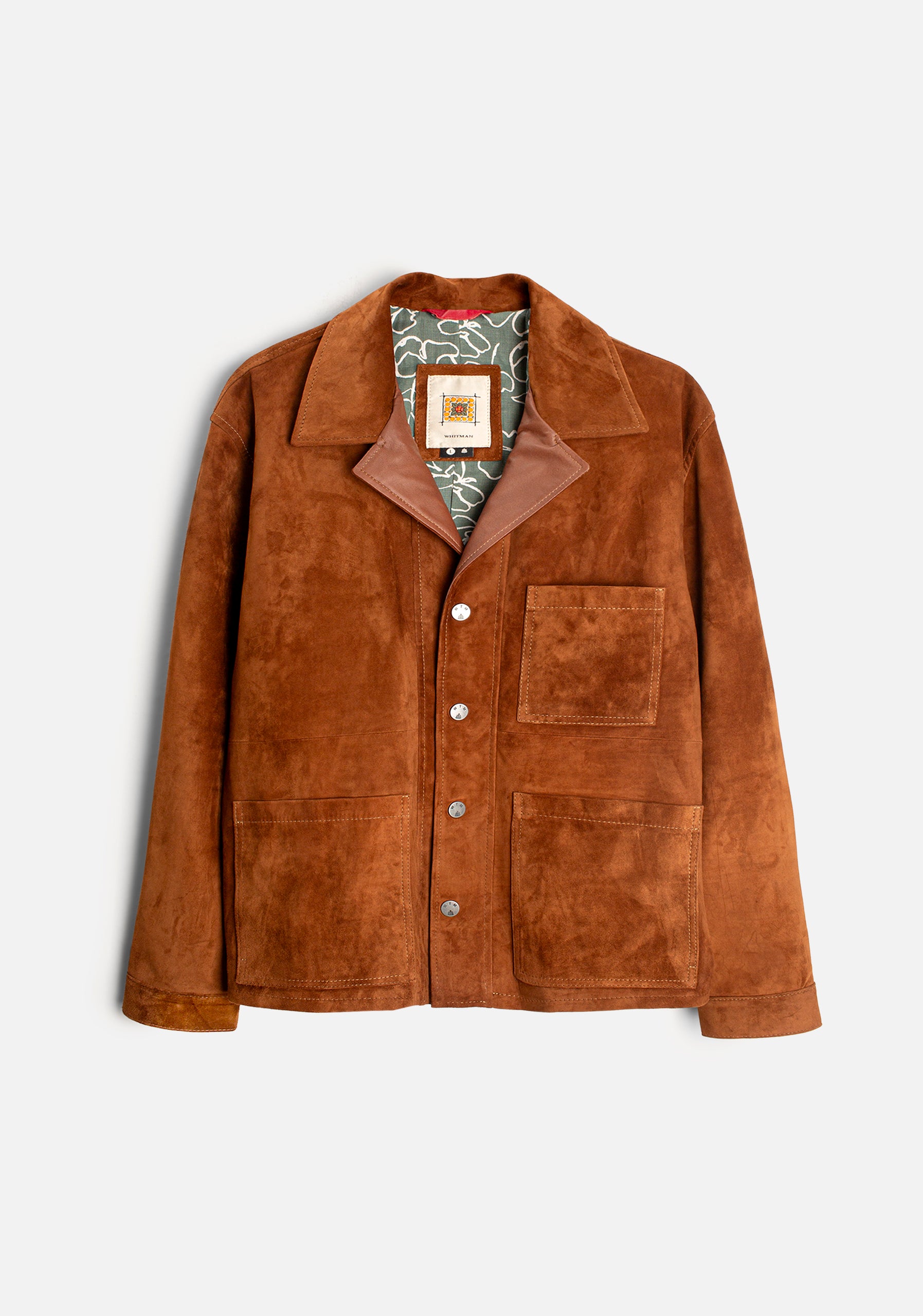 Colonia Suede Jacket Camel