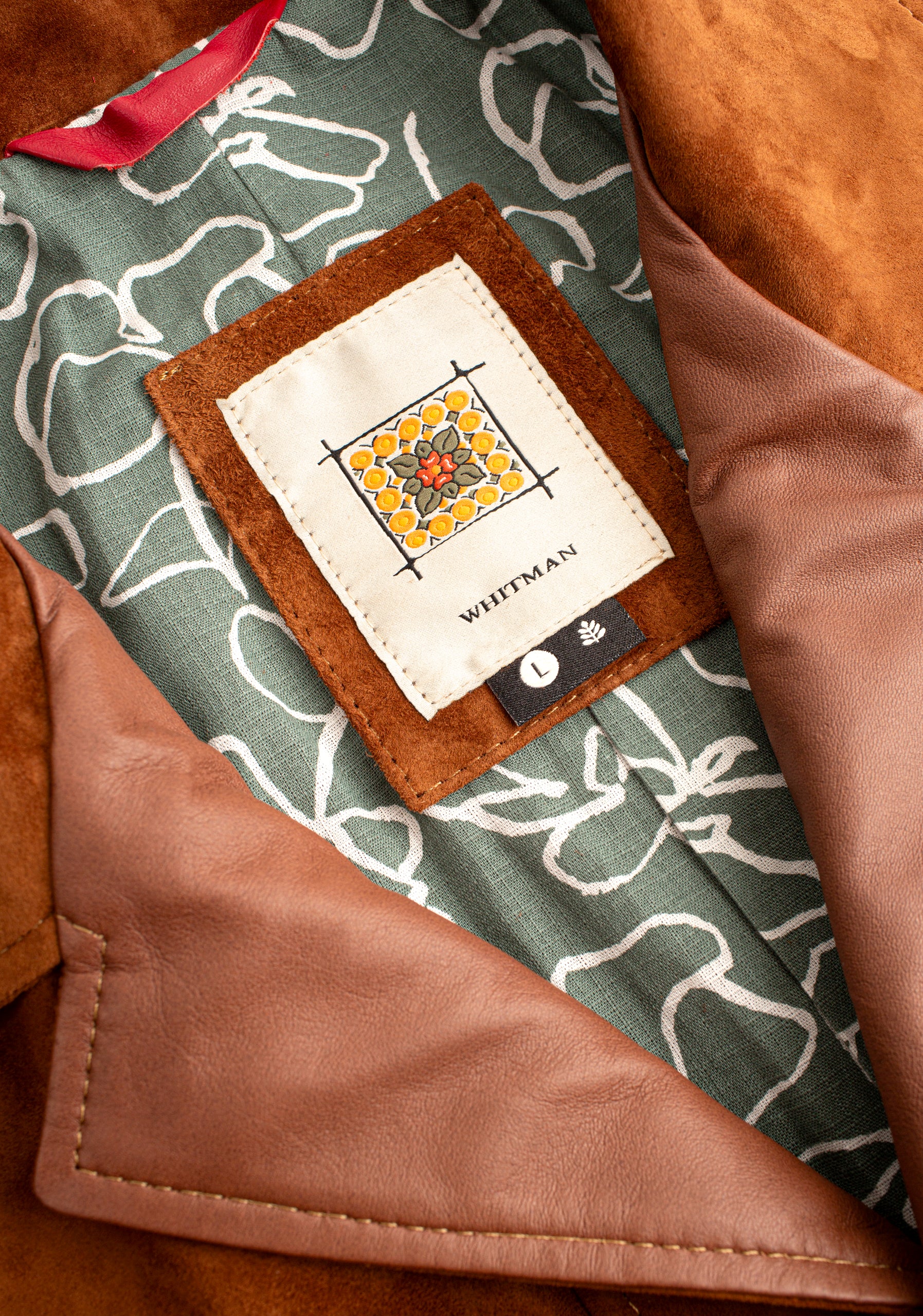 Colonia Suede Jacket Camel