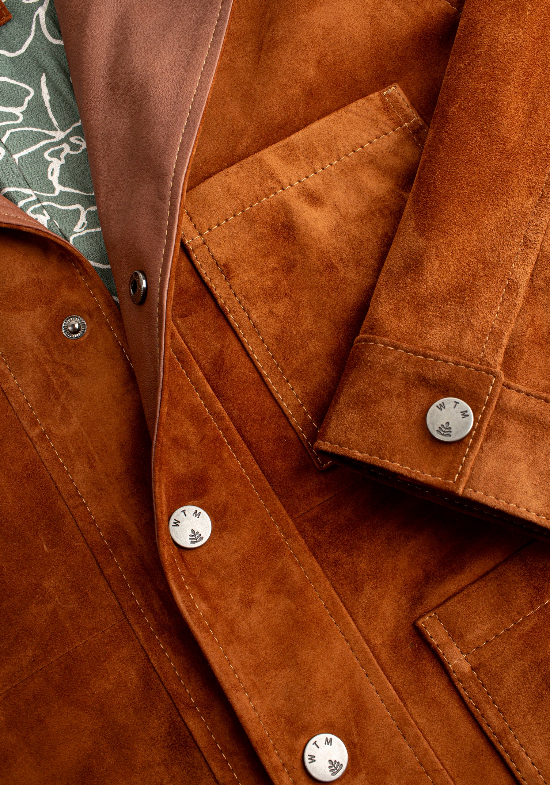 Colonia Suede Jacket Camel