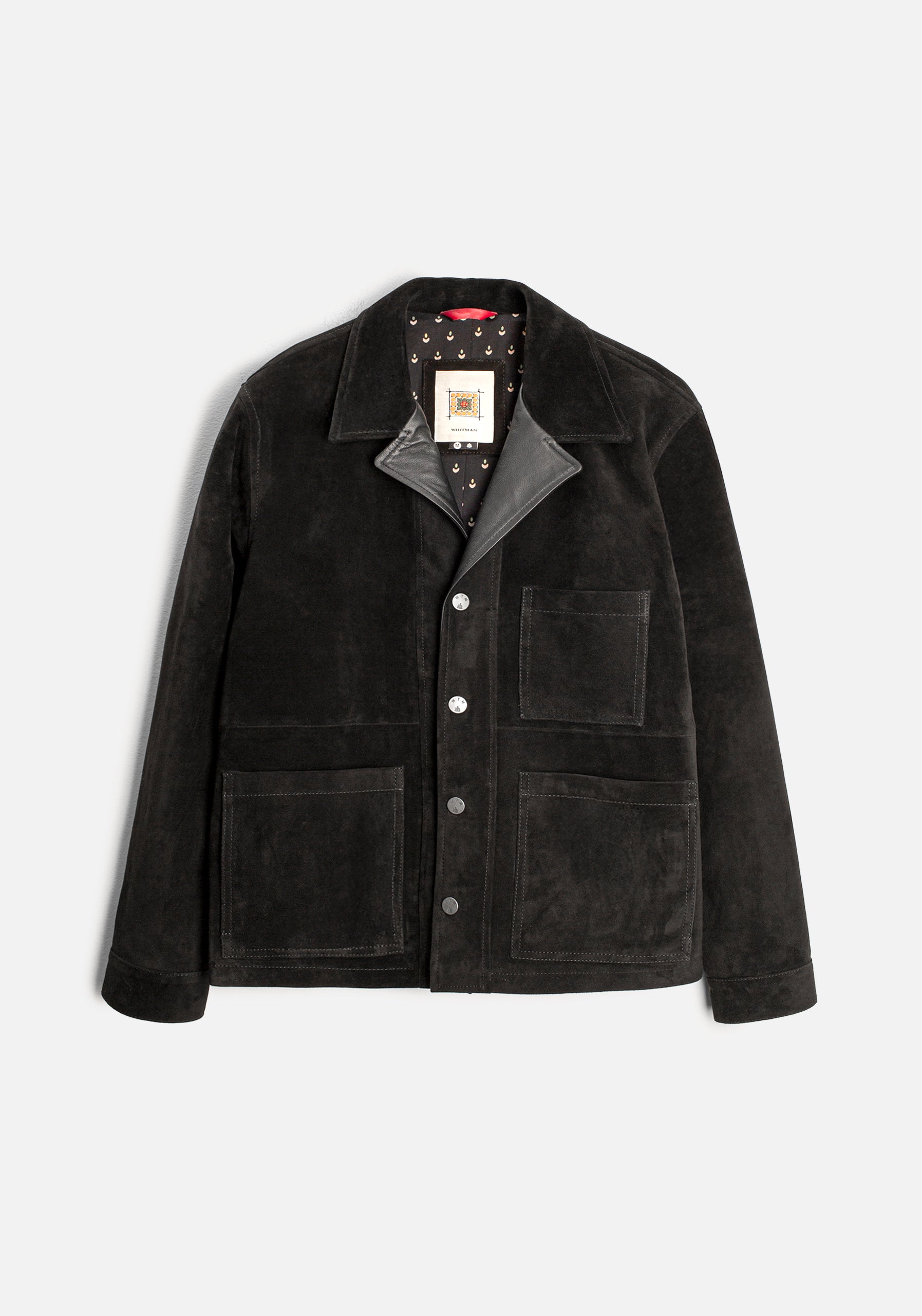 Colonia Suede Jacket Black