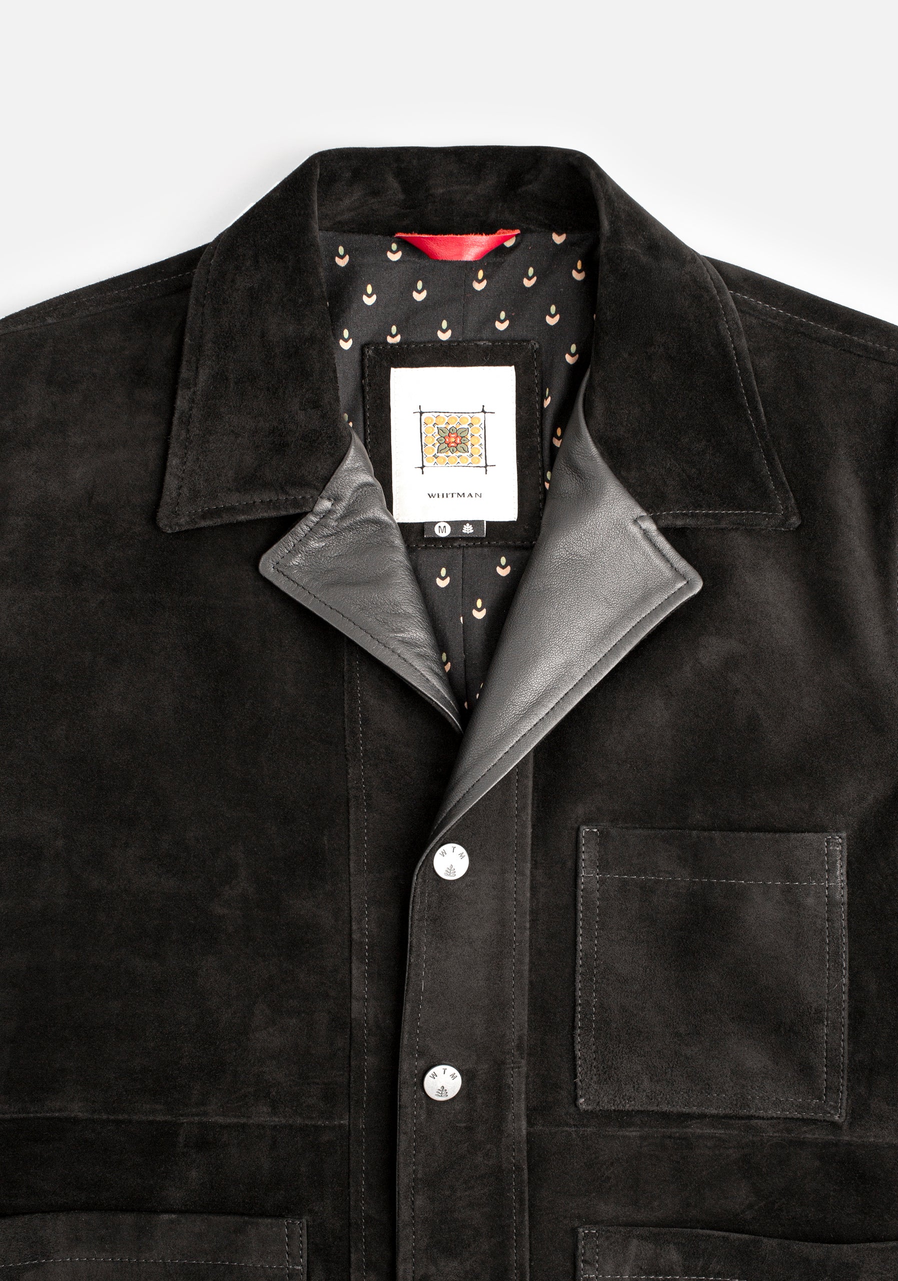 Colonia Suede Jacket Black