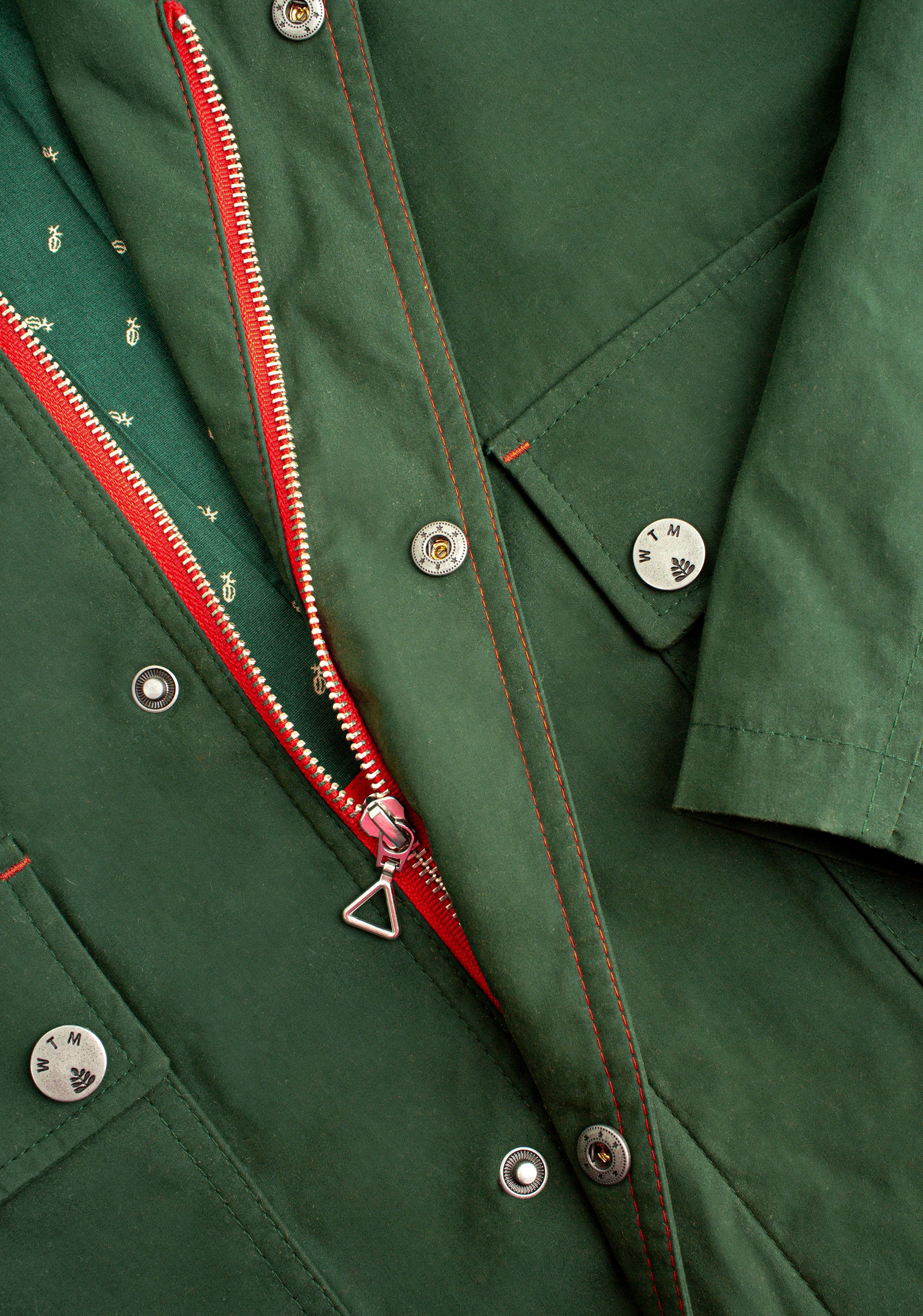 H Dickinson Dark Green Jacket