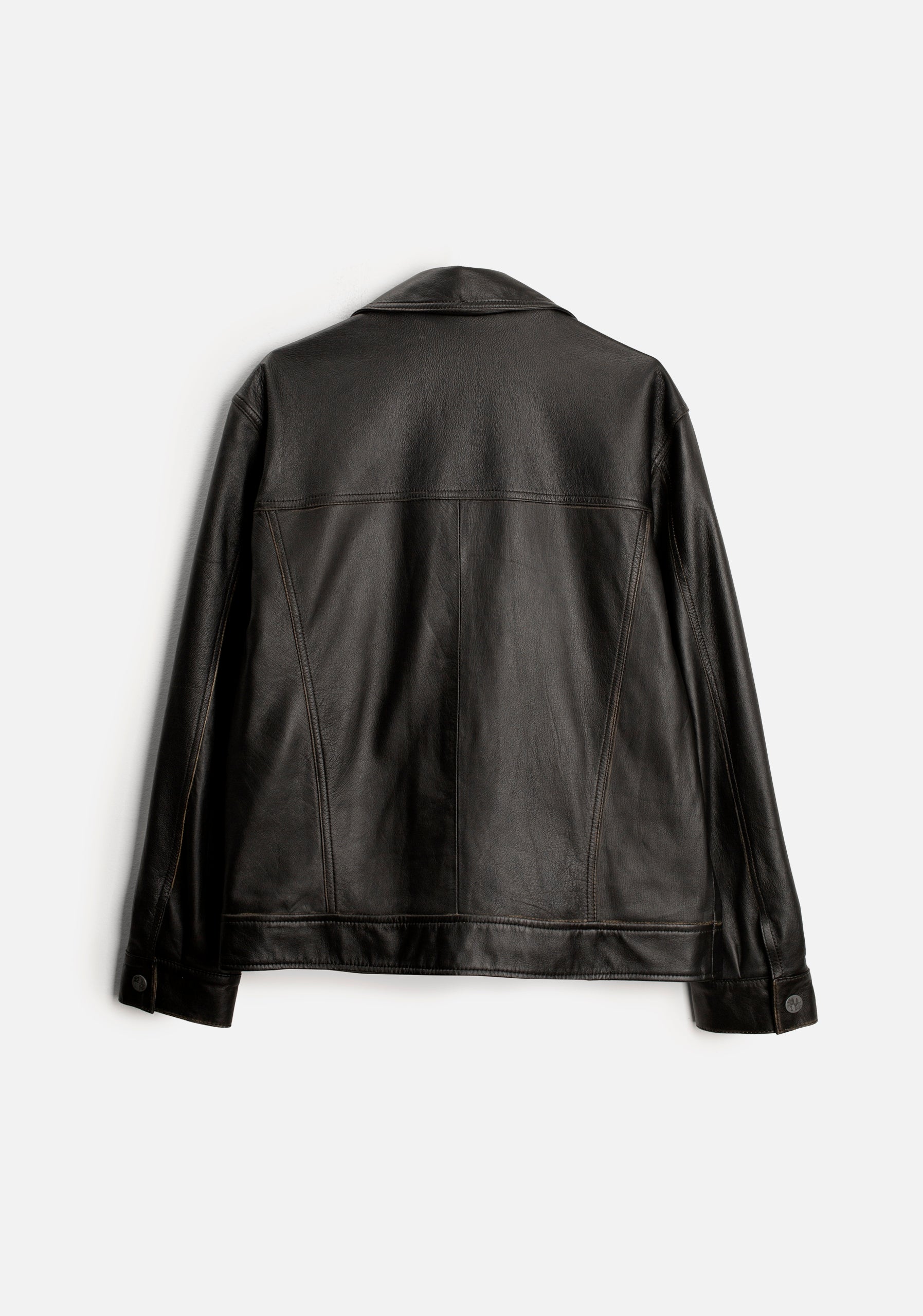 Dortmund Leather Jacket Black