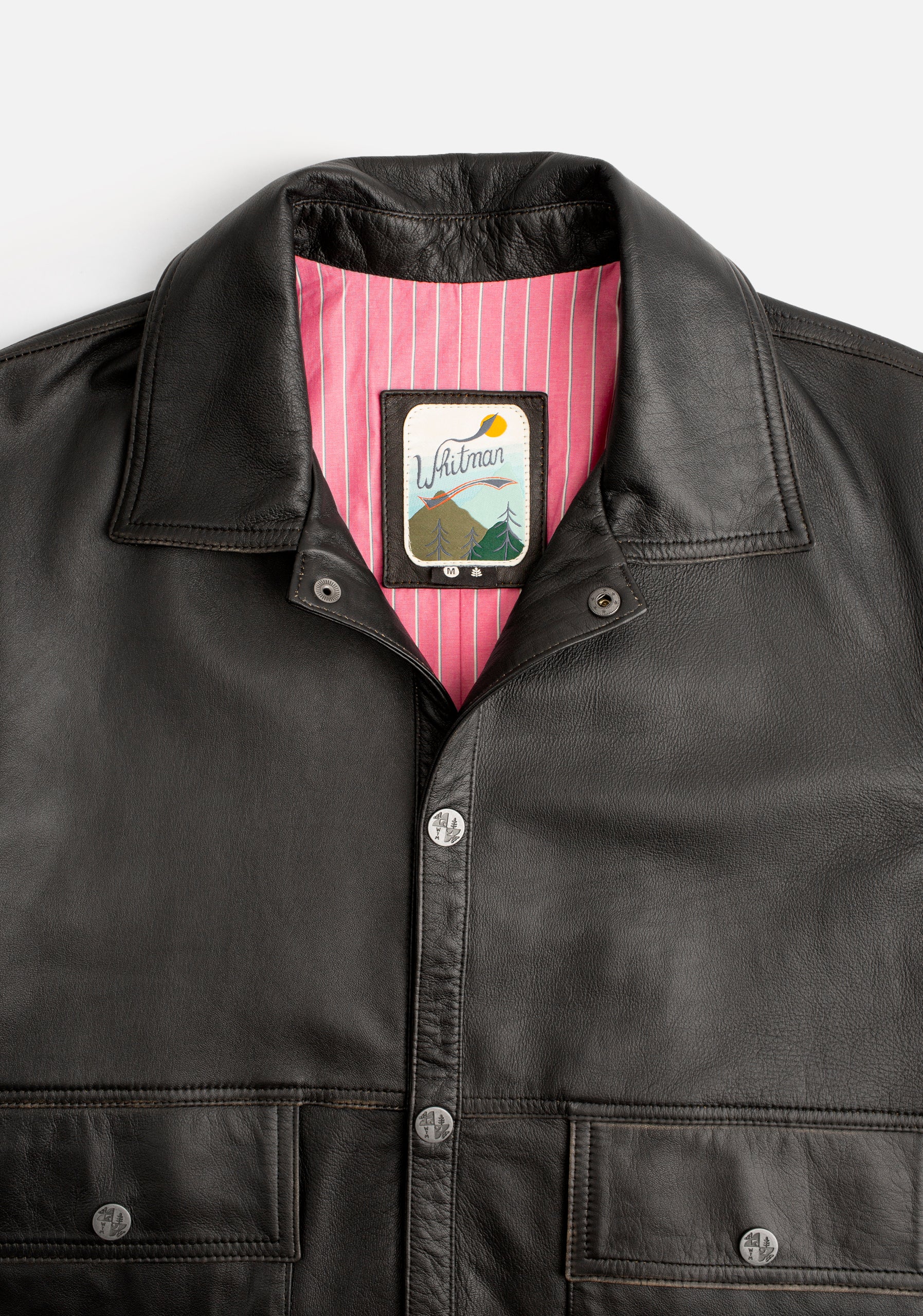 Dortmund Leather Jacket Black