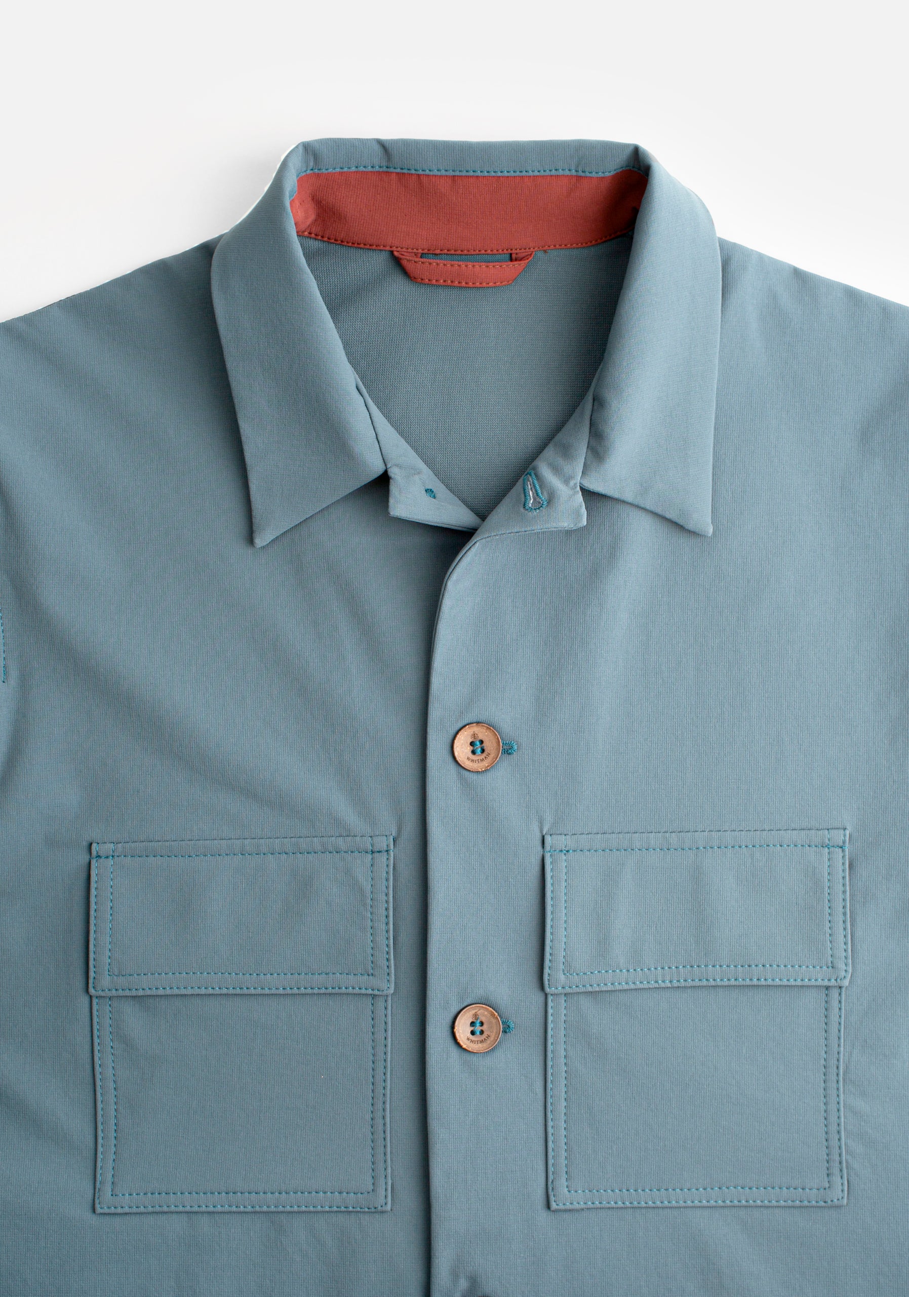 German Jacket in Petrol Blue