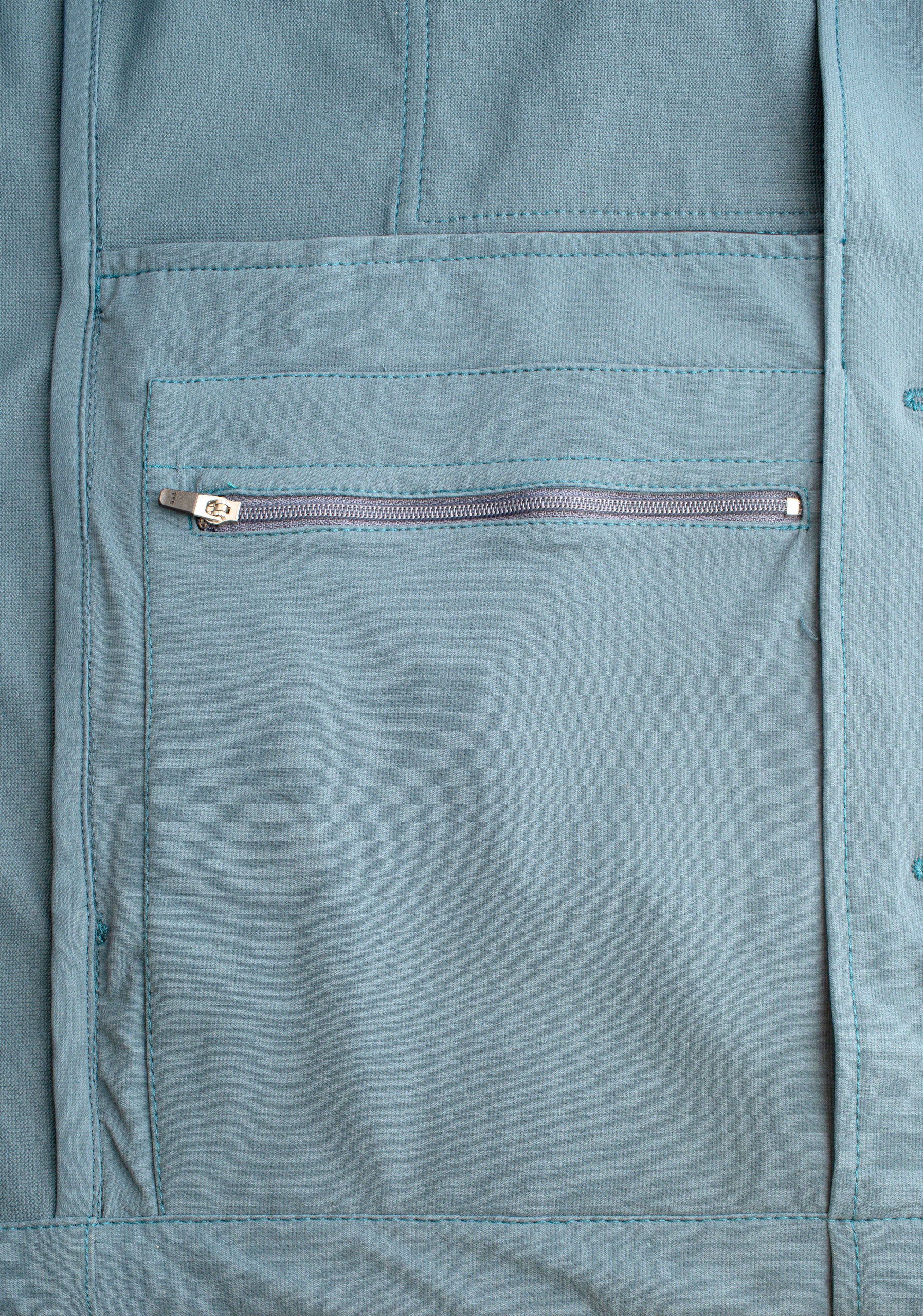 German Jacket in Petrol Blue