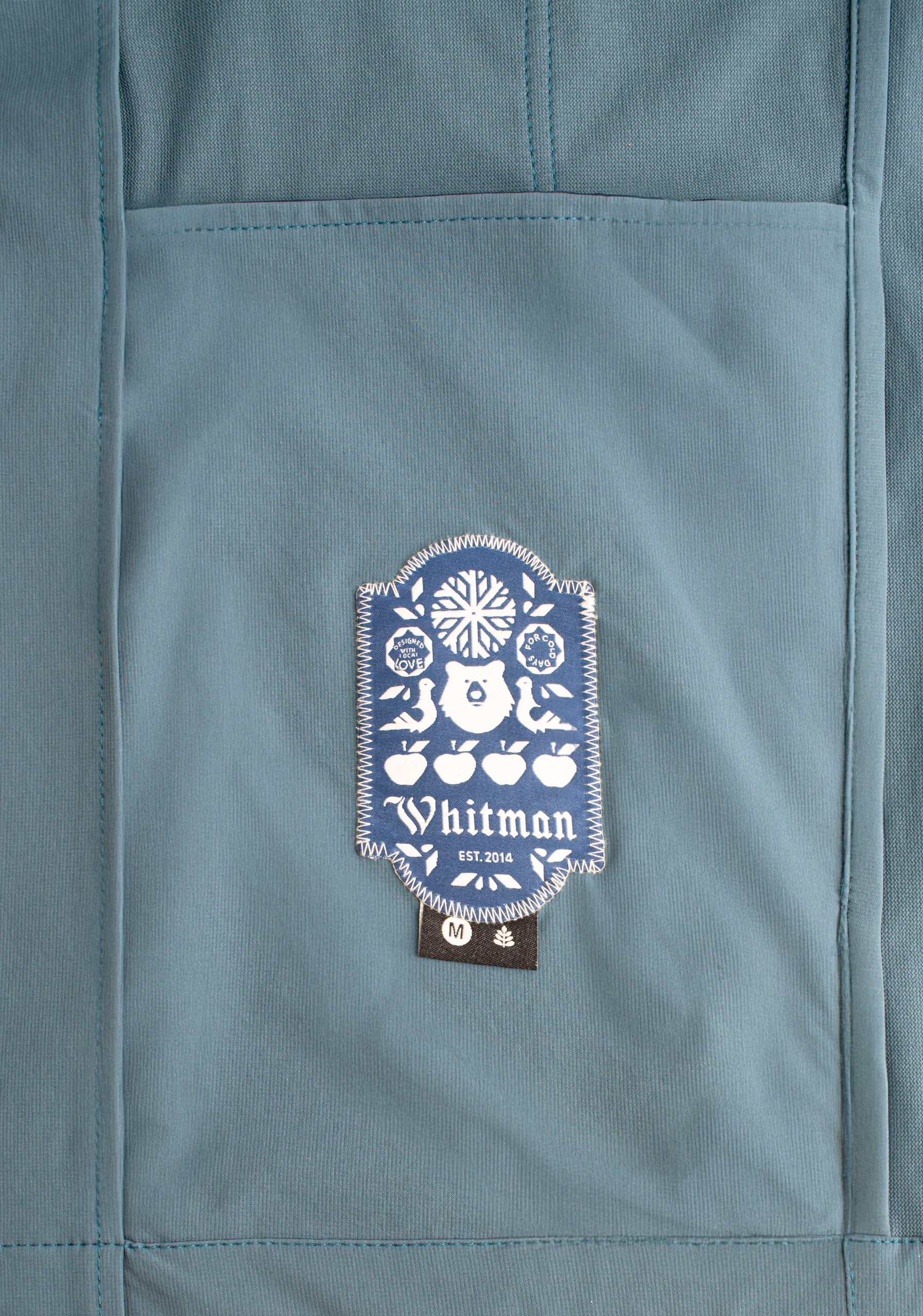 German Jacket in Petrol Blue