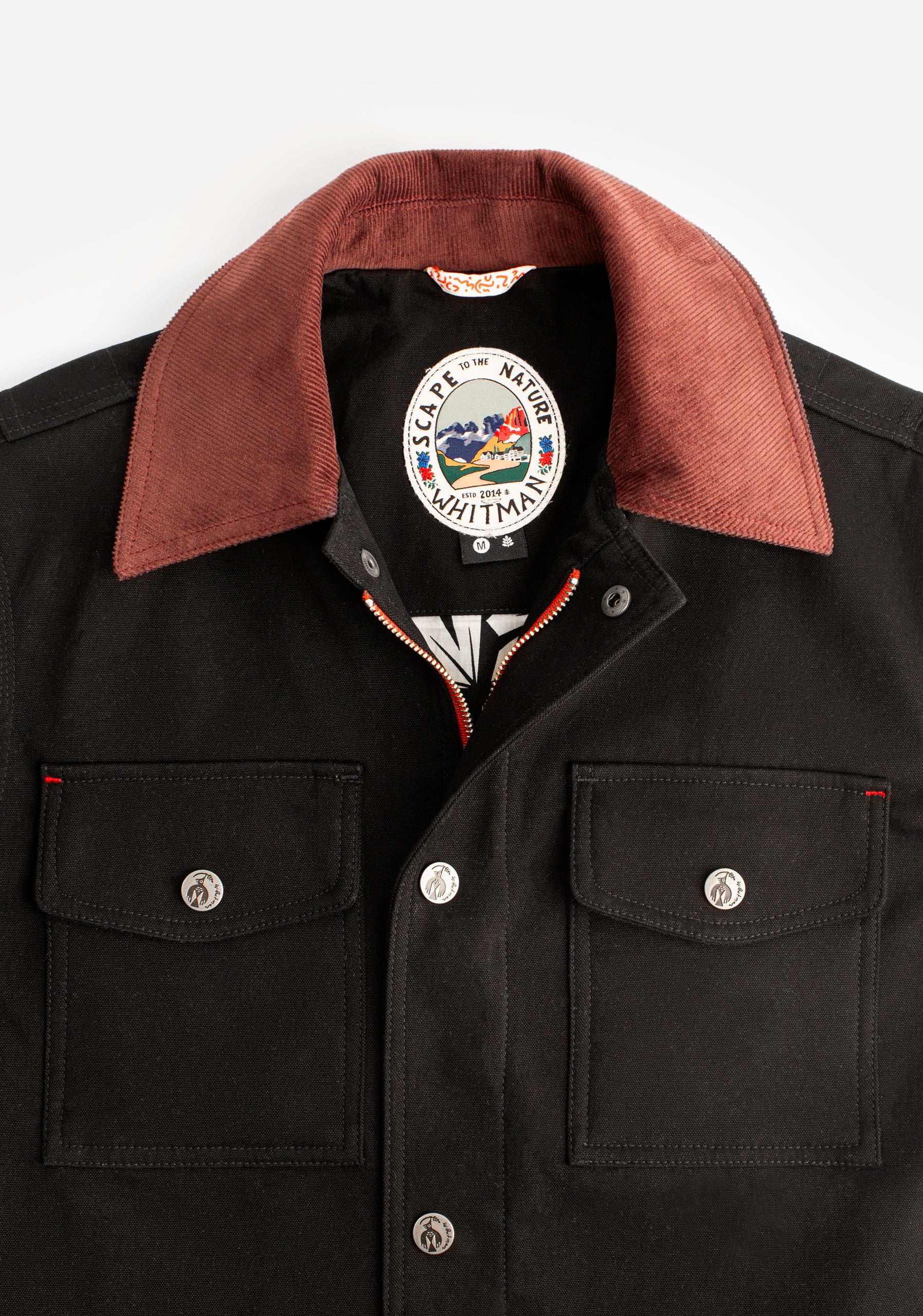 H Leonard Jacket Plain Black