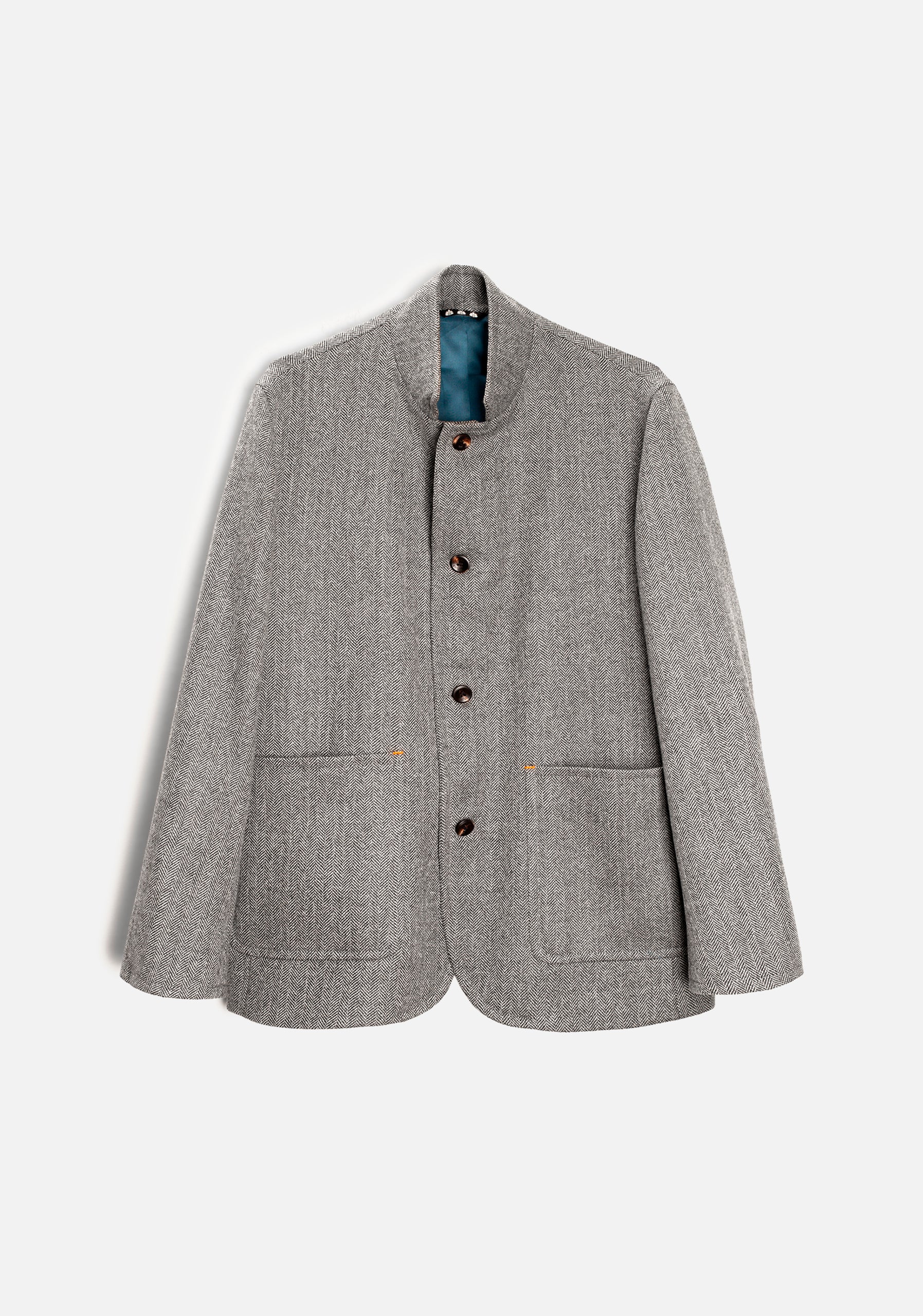 H Walt Espina Jacket in Medium Grey