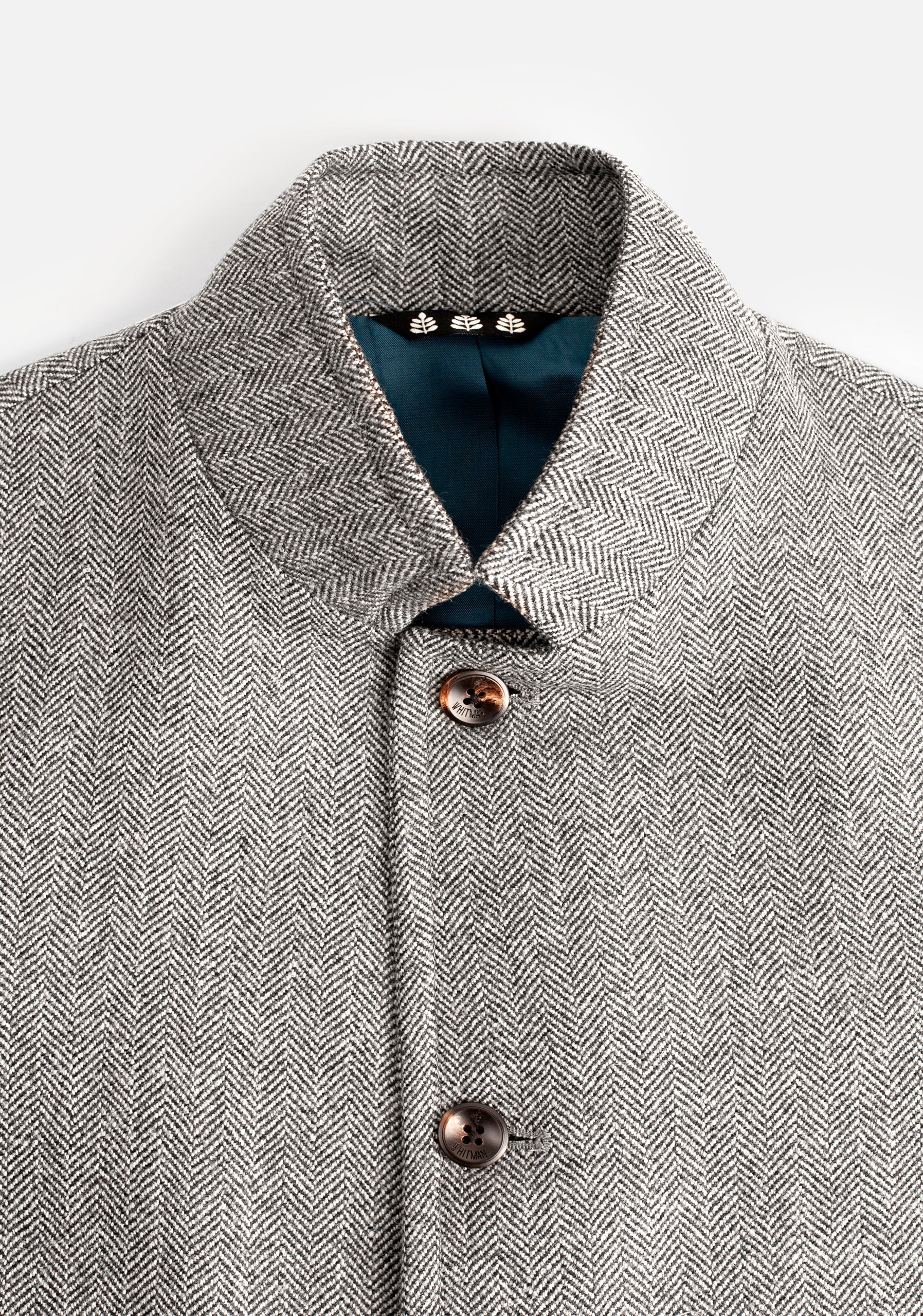 H Walt Espina Jacket in Medium Grey