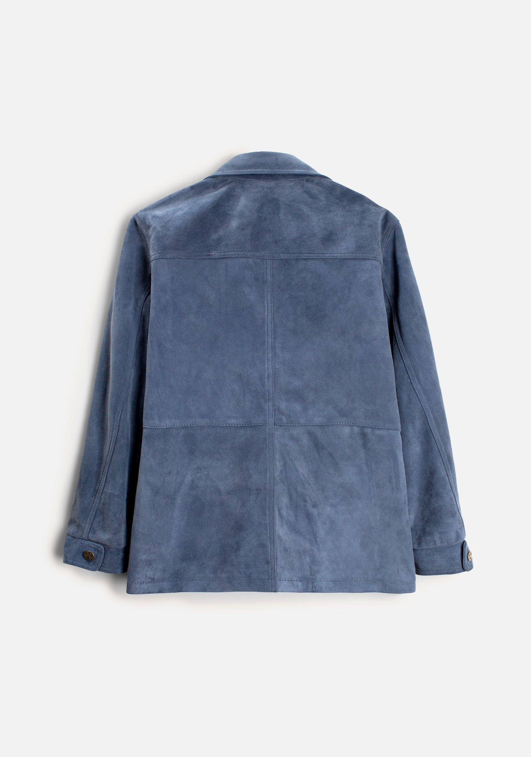 M Ruanda Suede Jacket Blue Medium