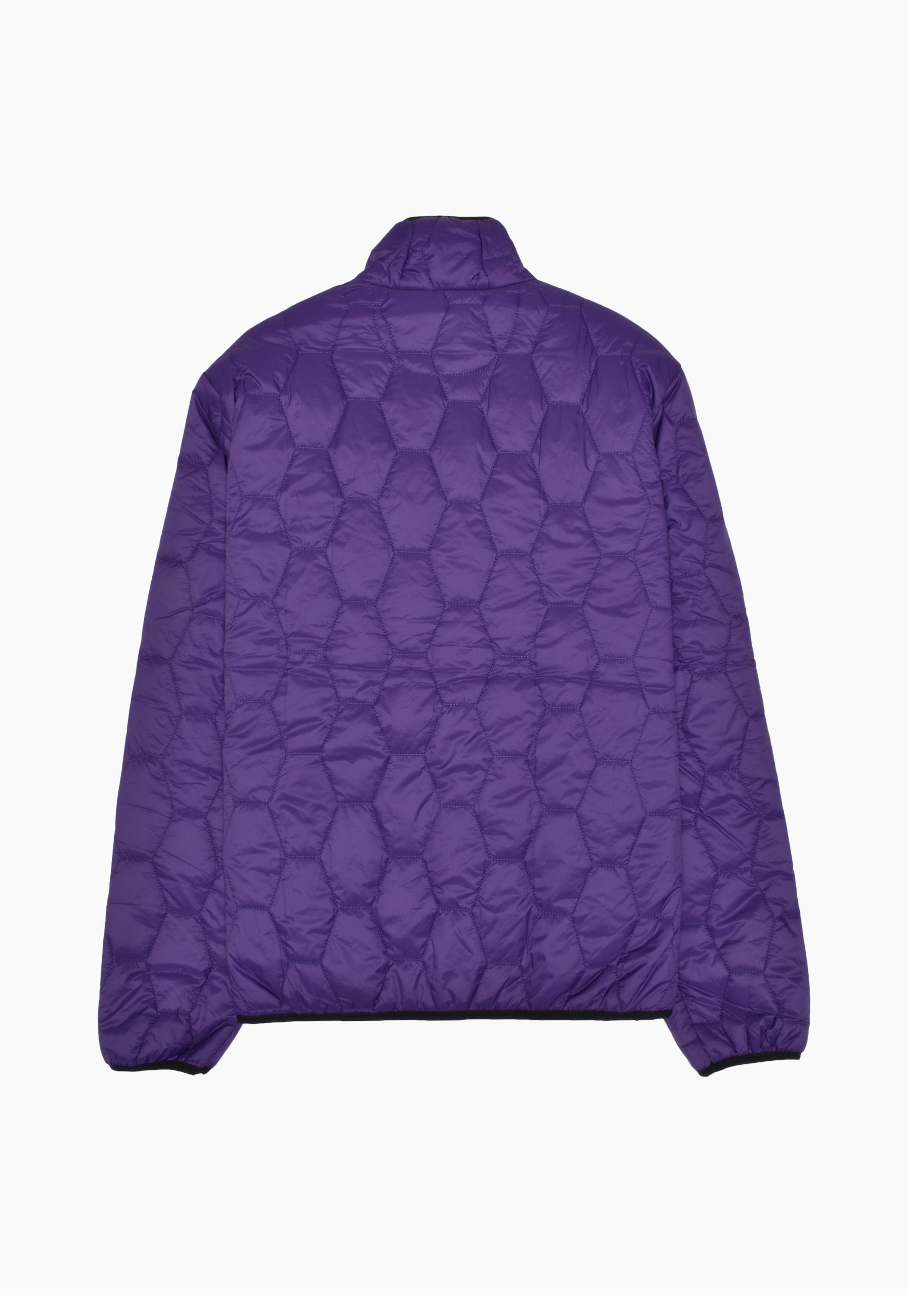 Padding Jacket Hexagons Purple