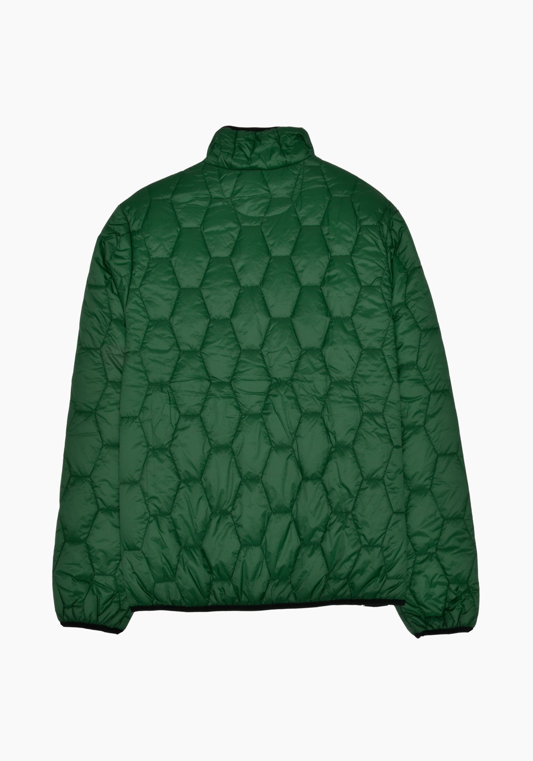 Padding Green Hexagons Jacket