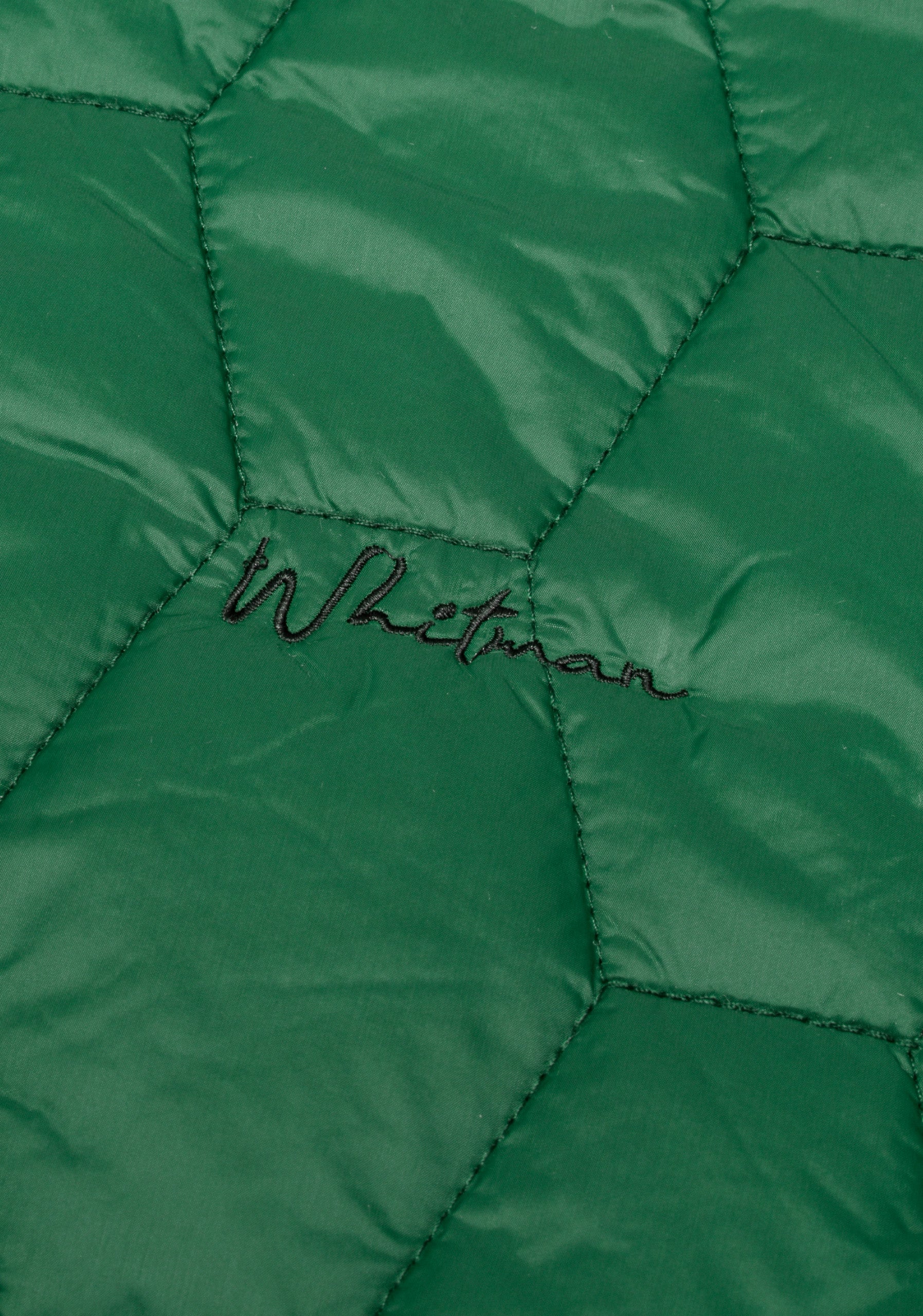 Padding Green Hexagons Jacket