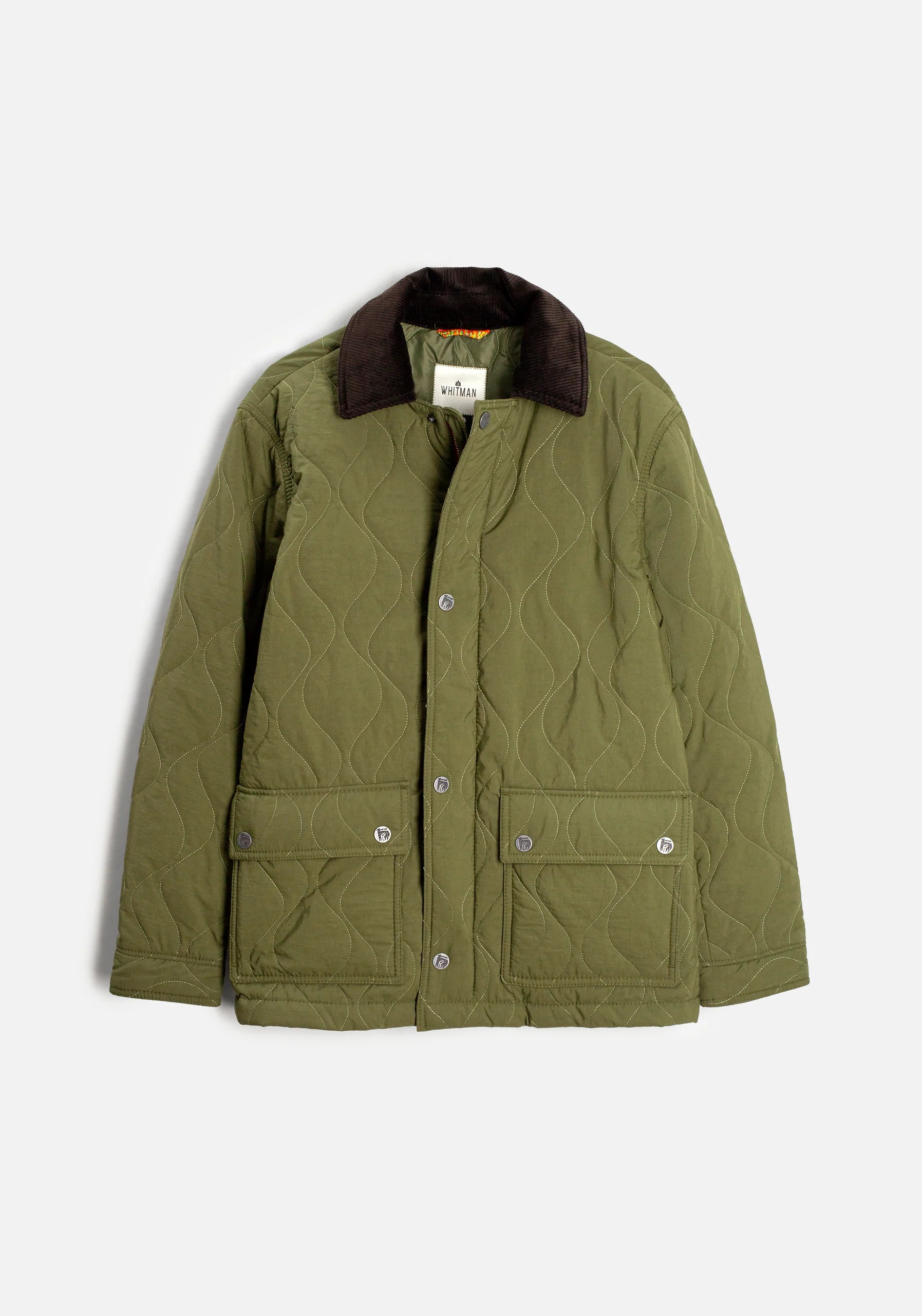 Quilted New Goethe Jacket Olive Green