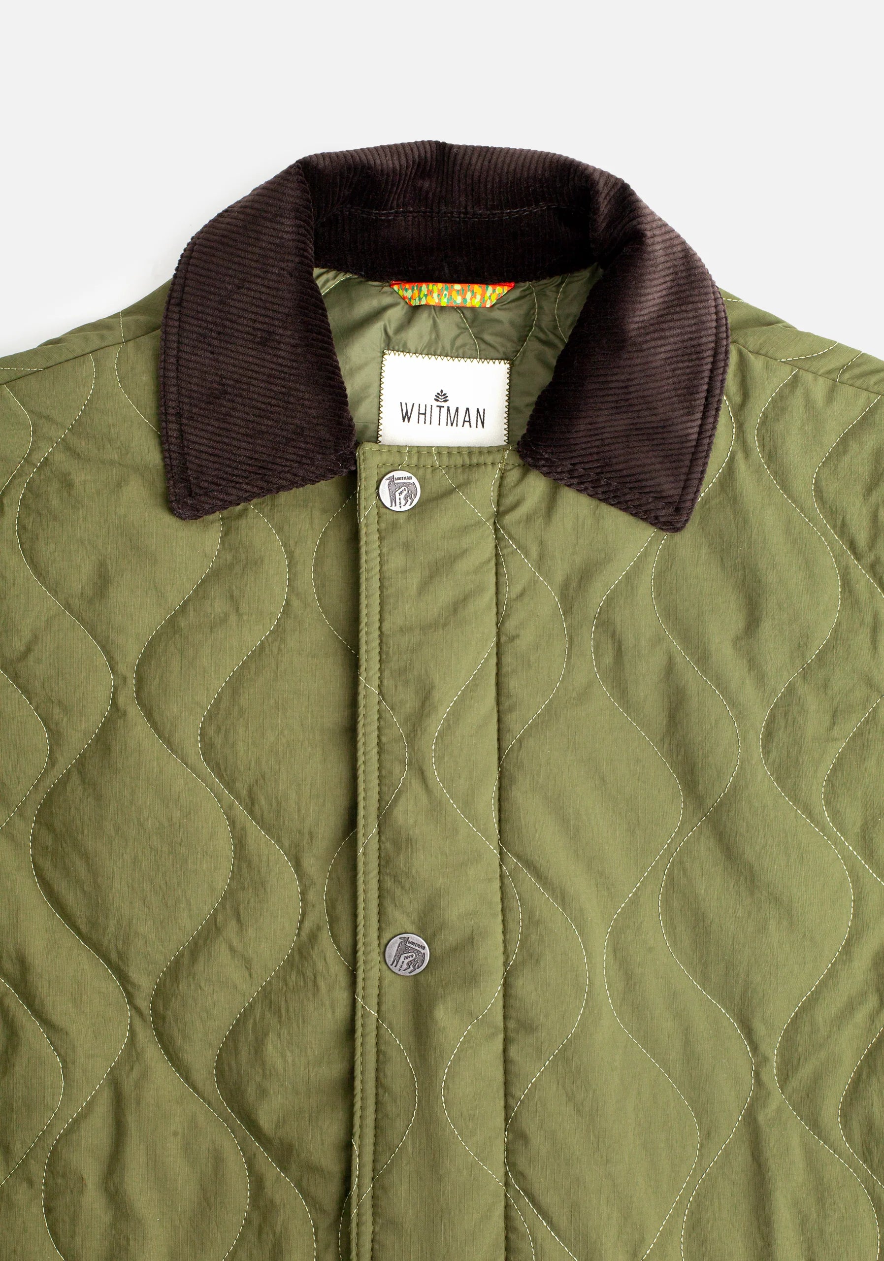 Quilted New Goethe Jacket Olive Green
