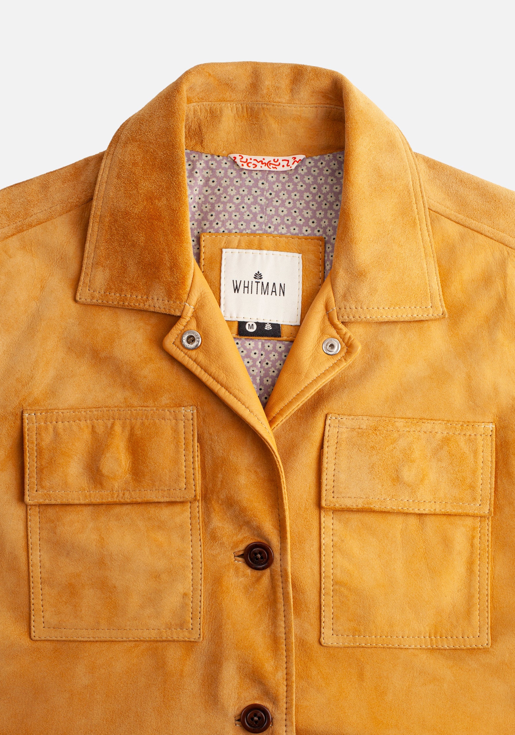 Ruanda Suede Ochre Jacket