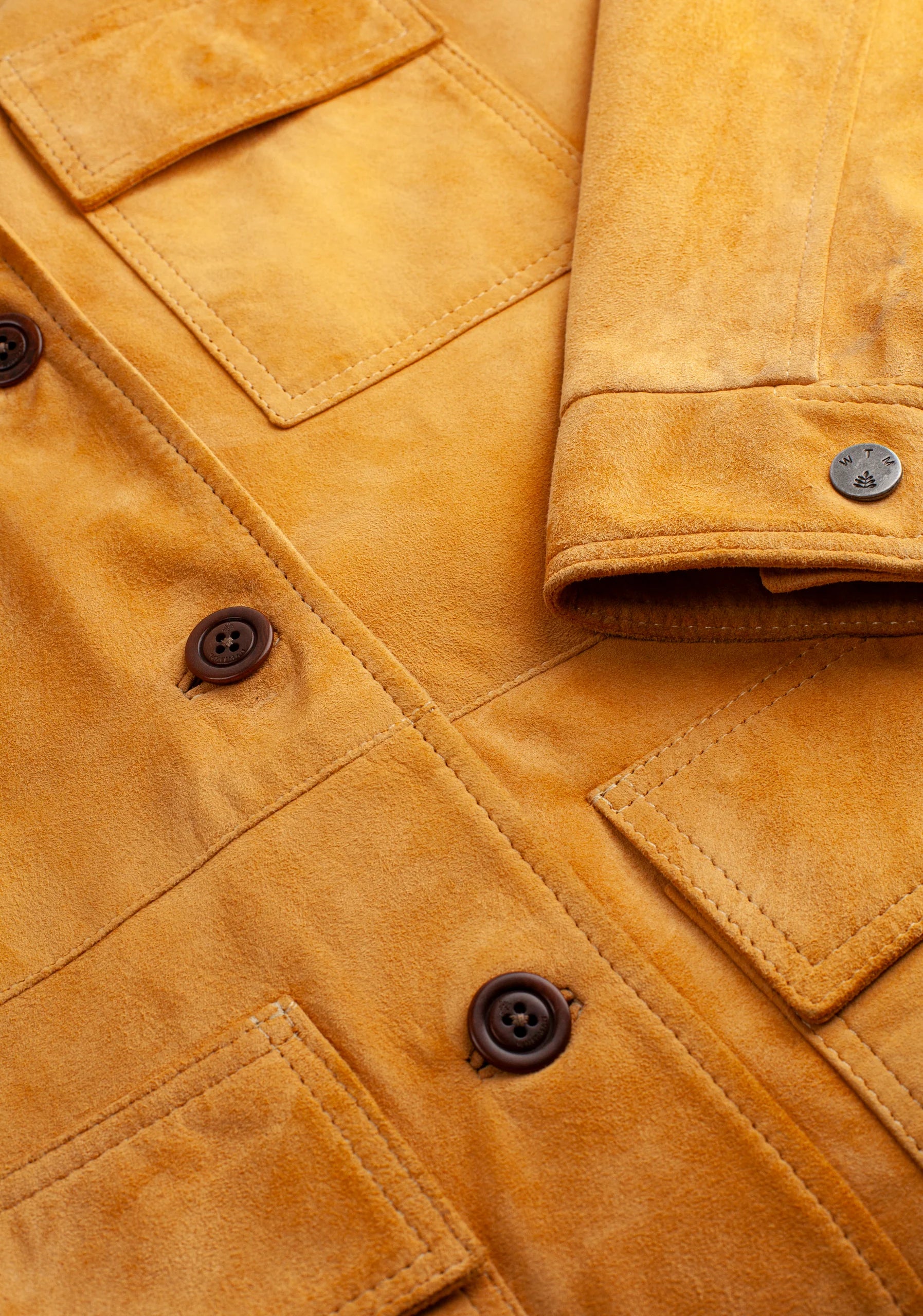 Ruanda Suede Ochre Jacket
