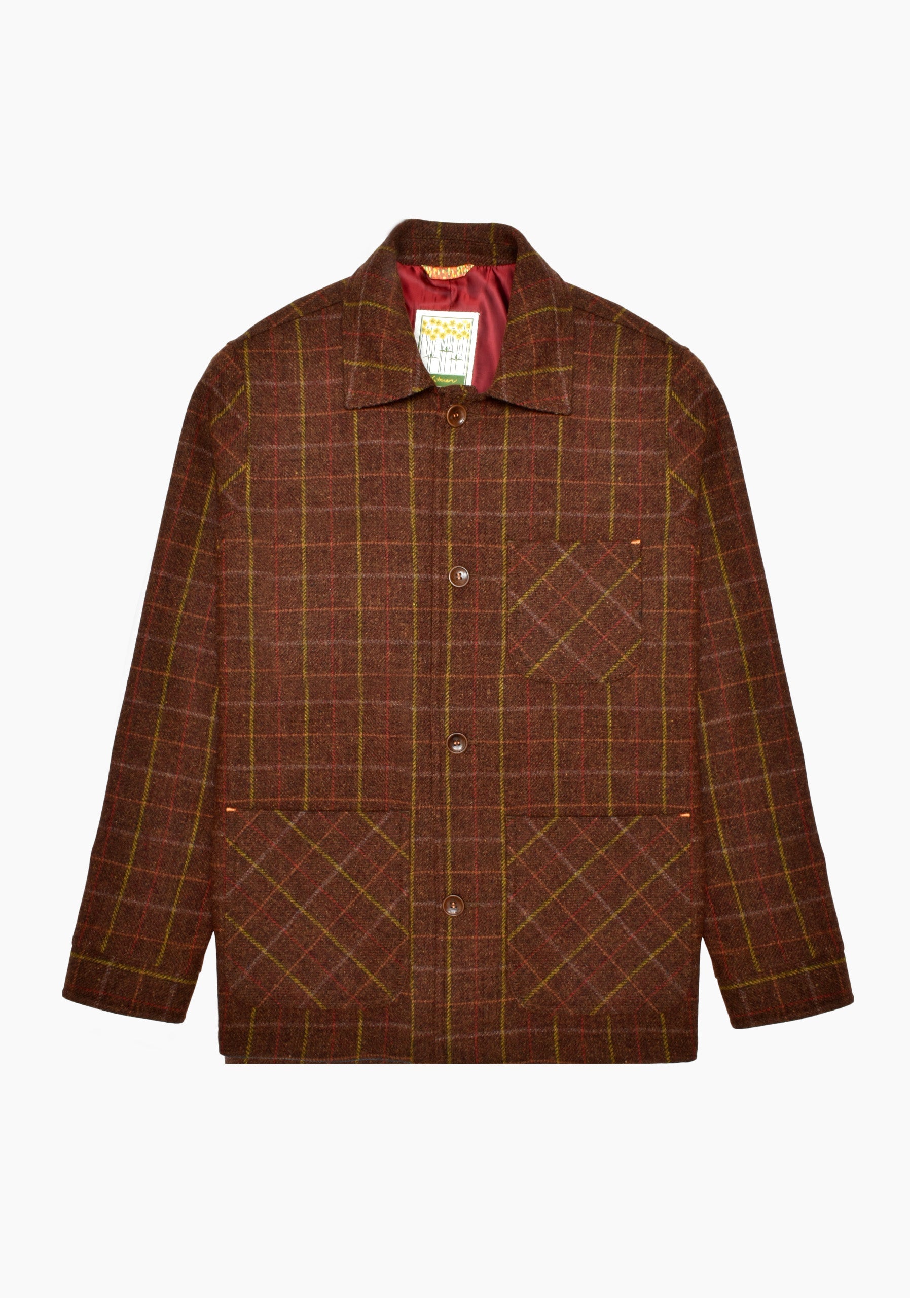 Seneca Brown Plaid Jacket