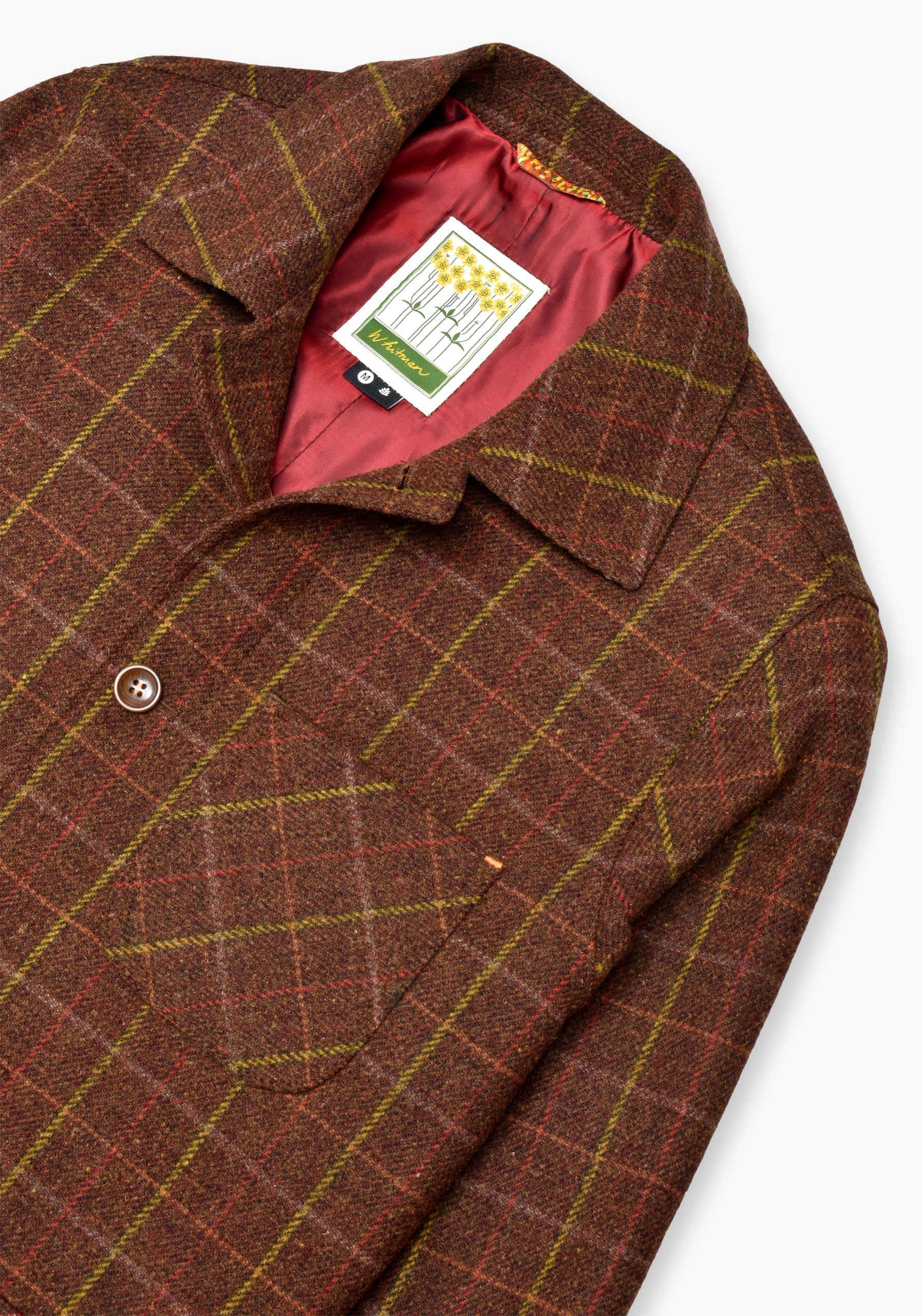 Seneca Brown Plaid Jacket