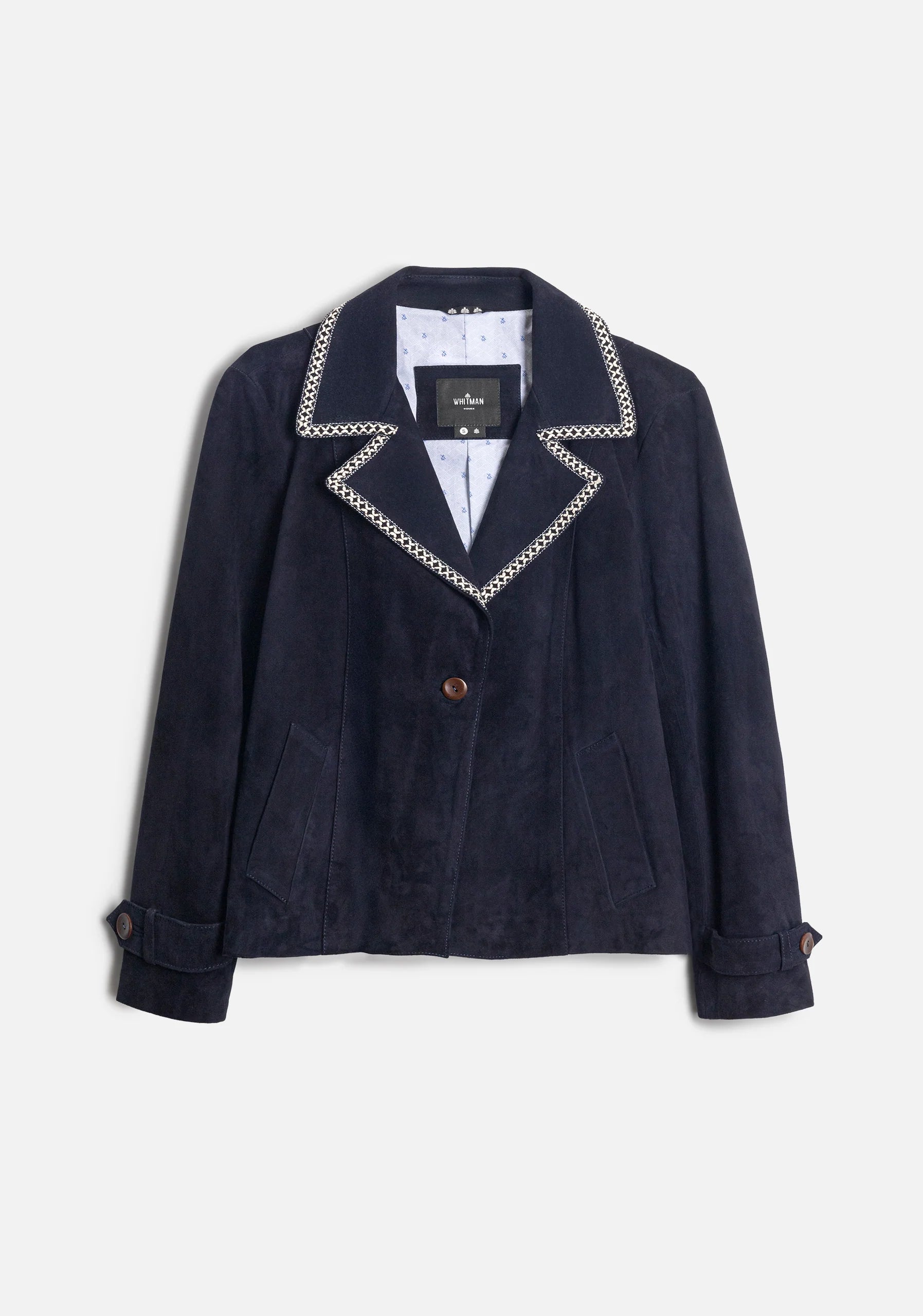 Jacket Elioth Suede APL Blue
