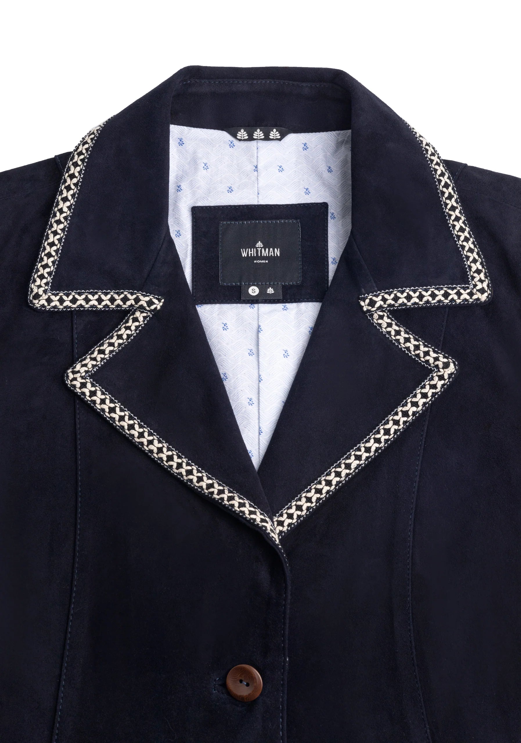 Jacket Elioth Suede APL Blue