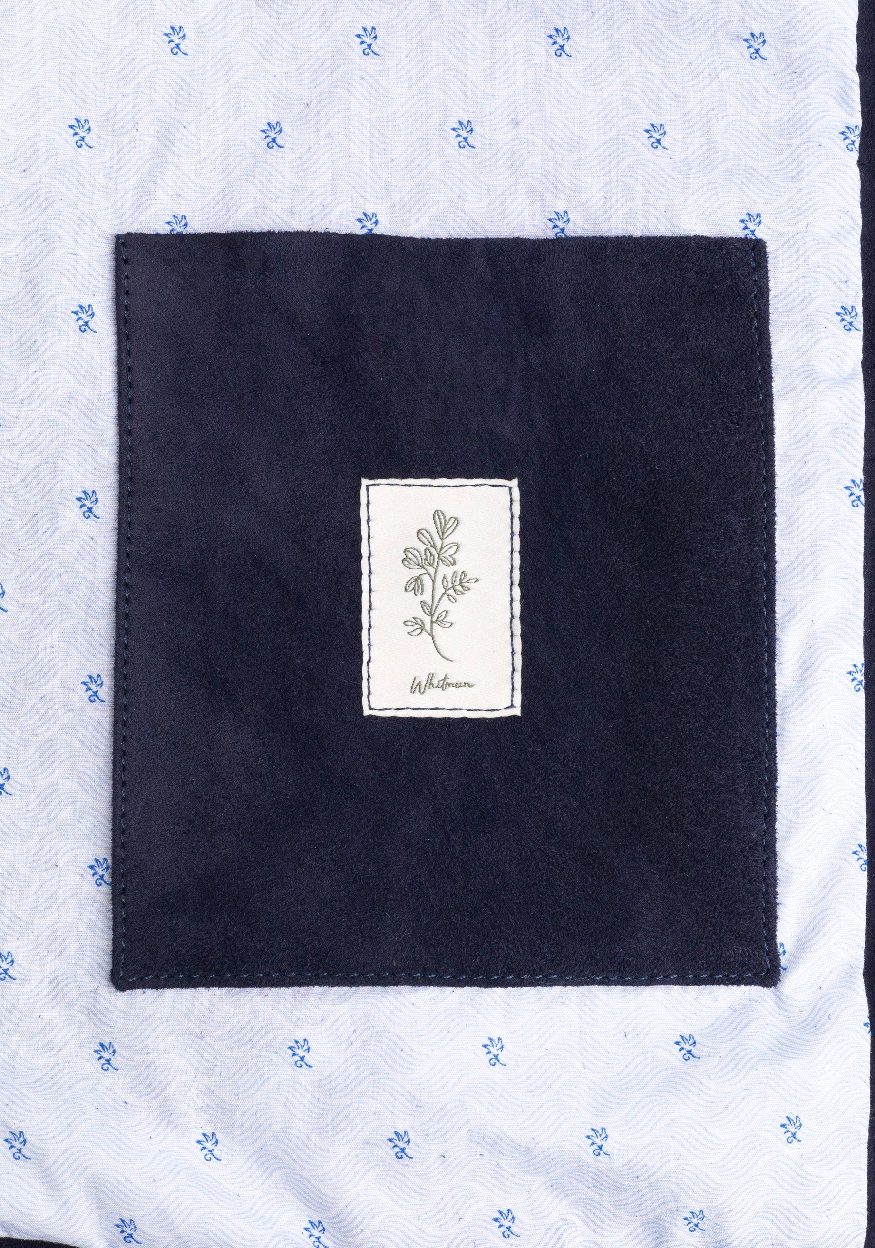 Jacket Elioth Suede APL Blue