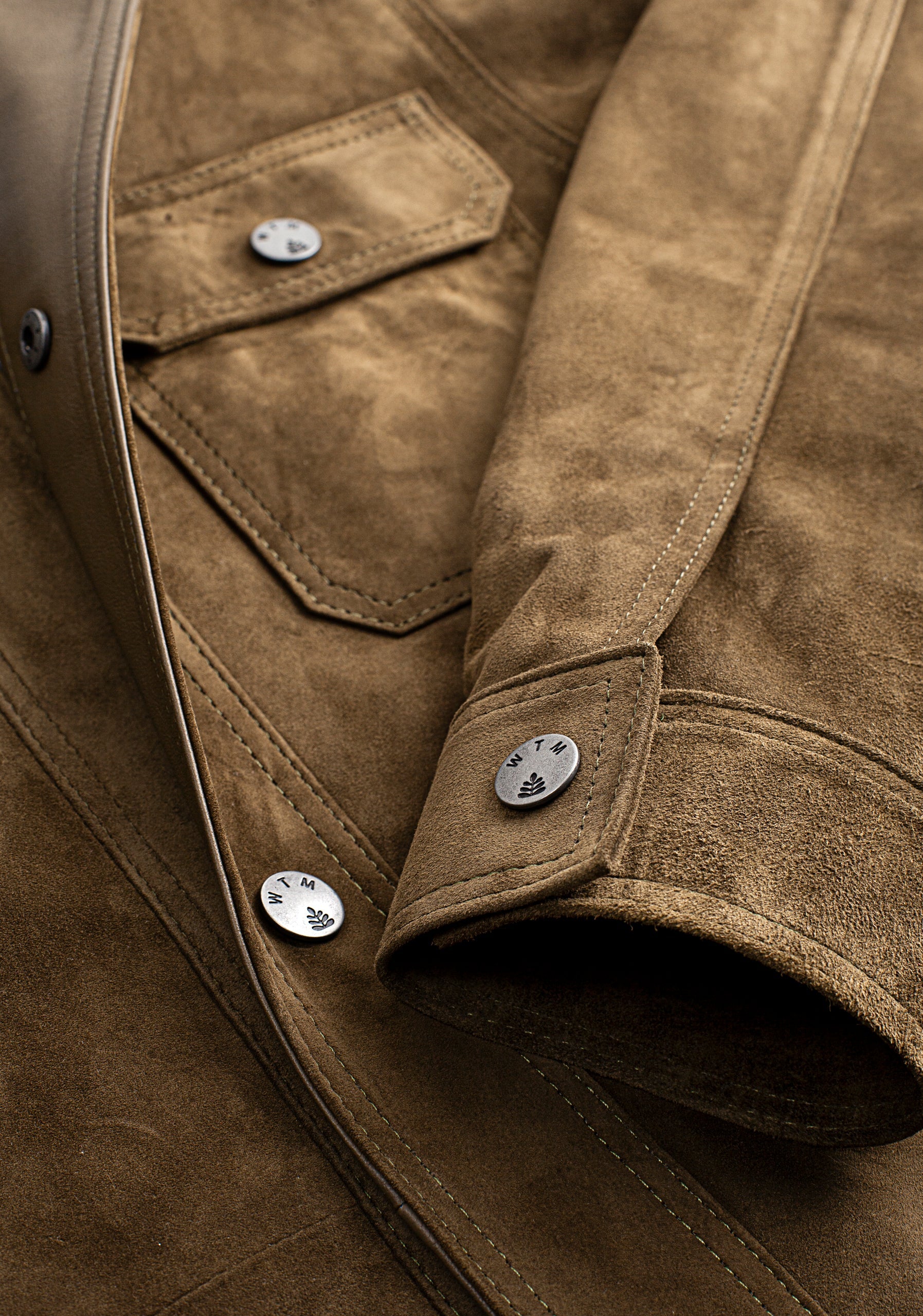 Sidney Jacket Suede Taupe Osc