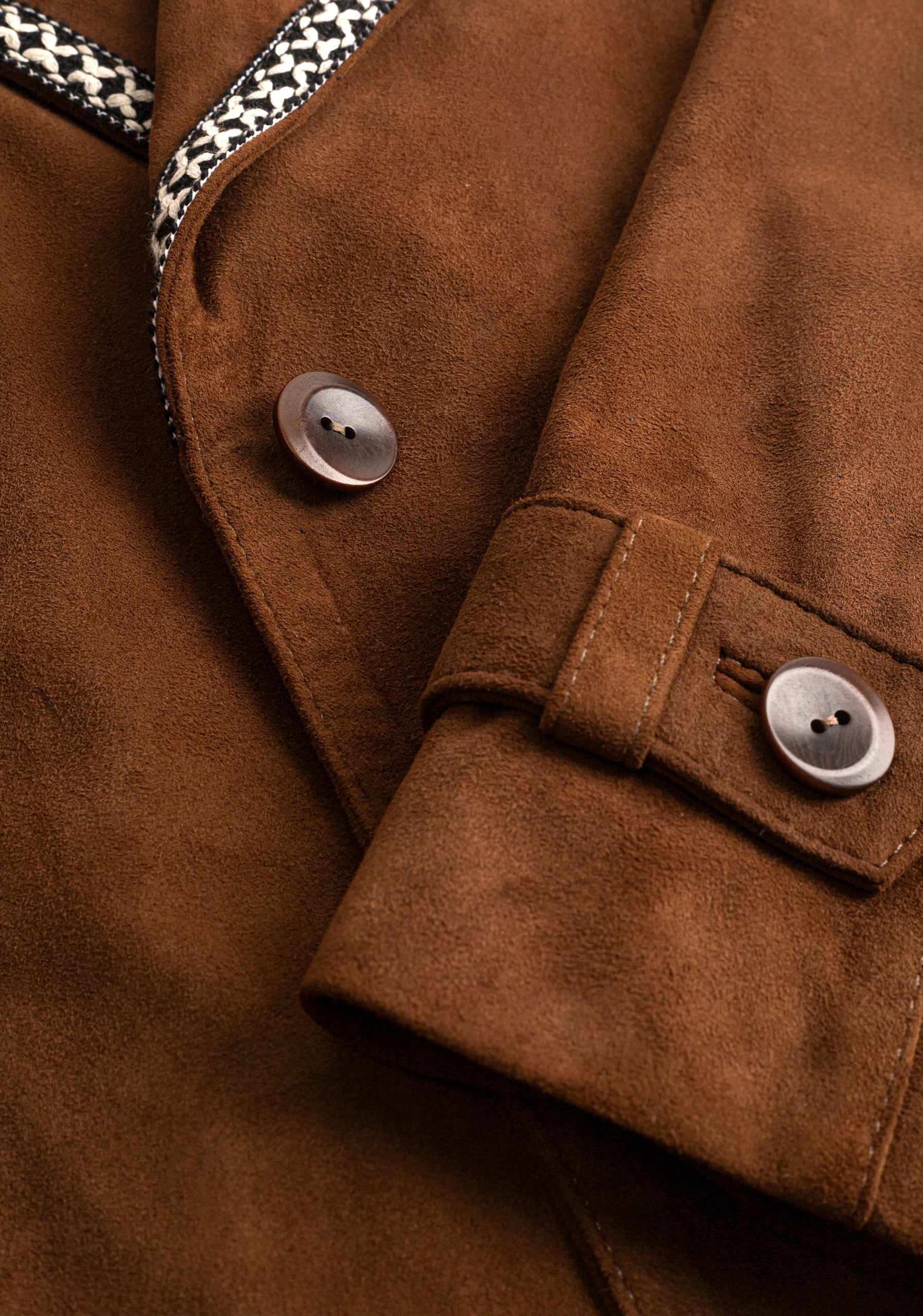Jacket Elioth Suede APL Tobacco