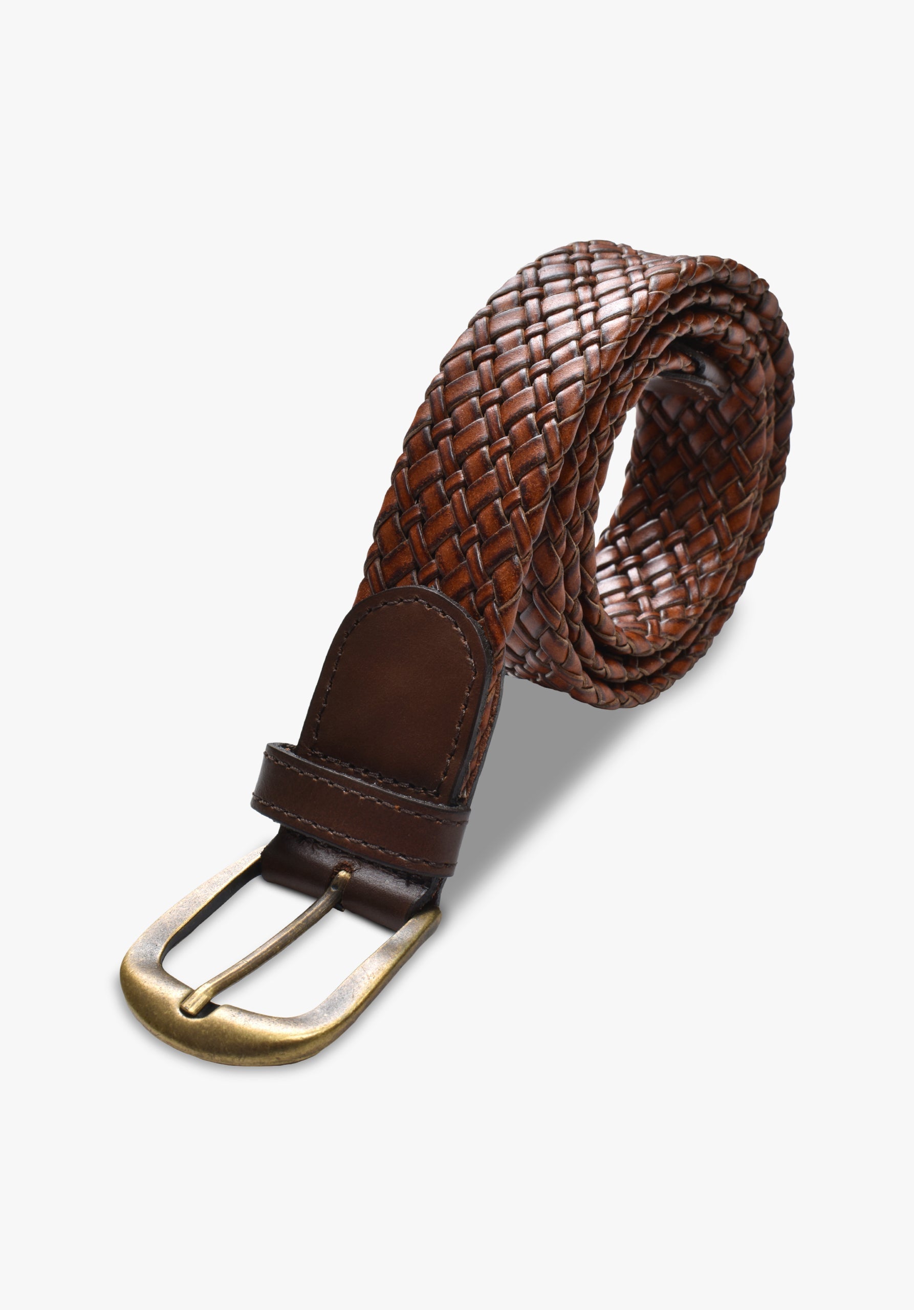 Tokio Braided Brown Belt