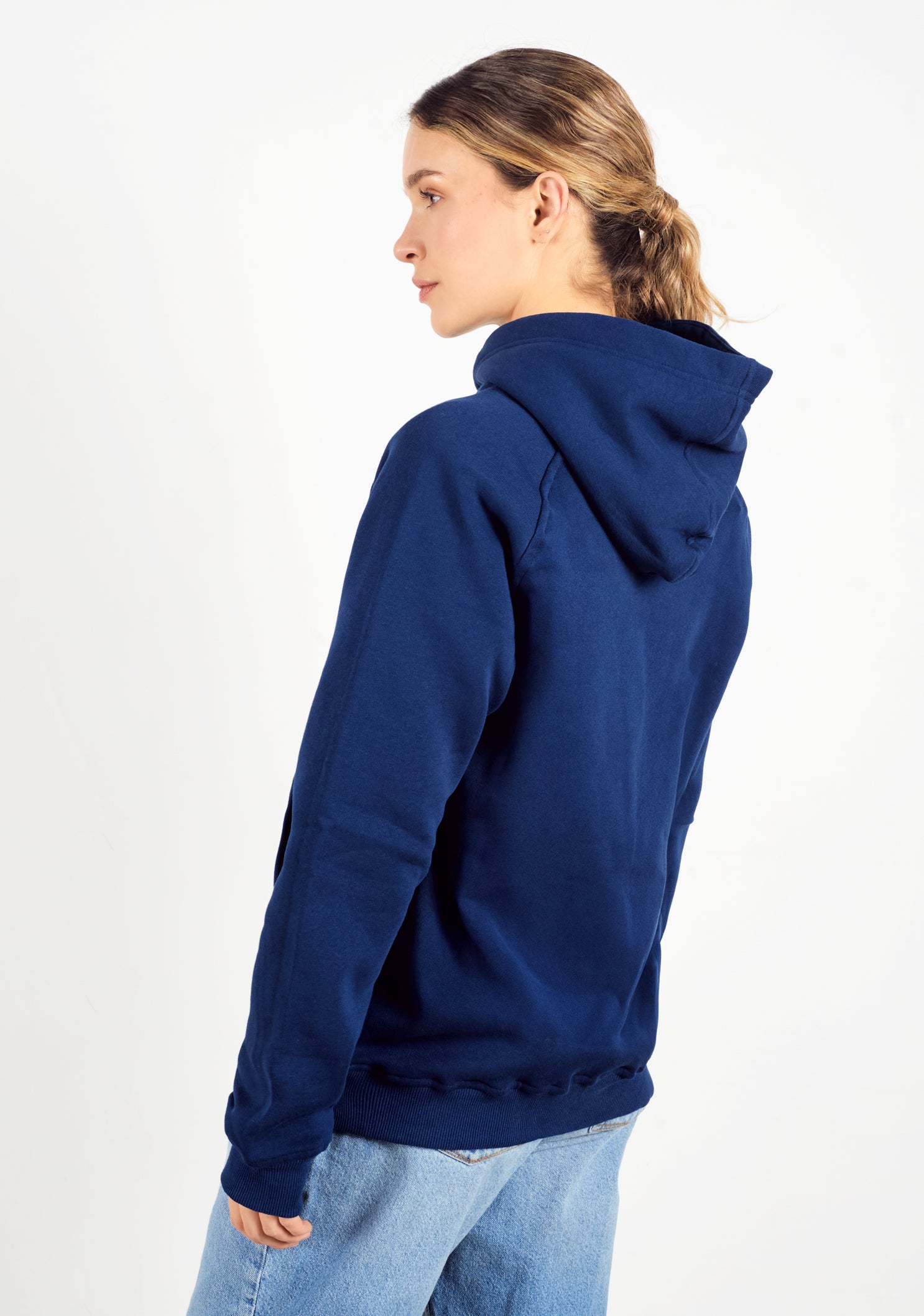 Women's Classic Dark Blue Hoodie