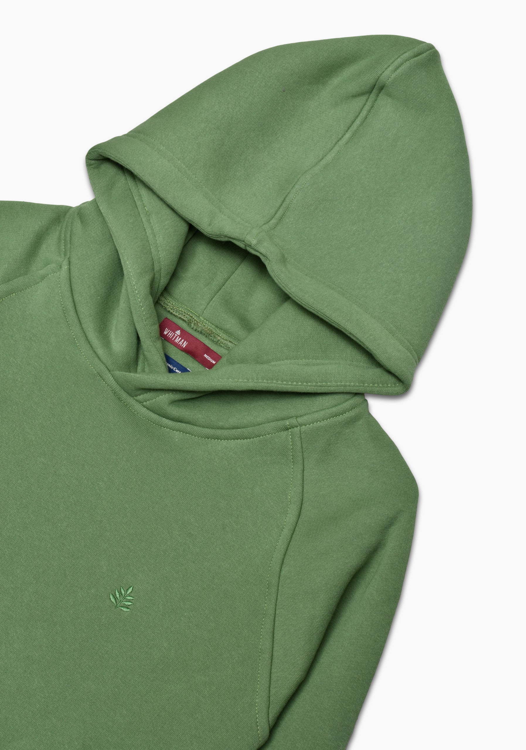 Hoodie Mujer Clasico Verde Medio