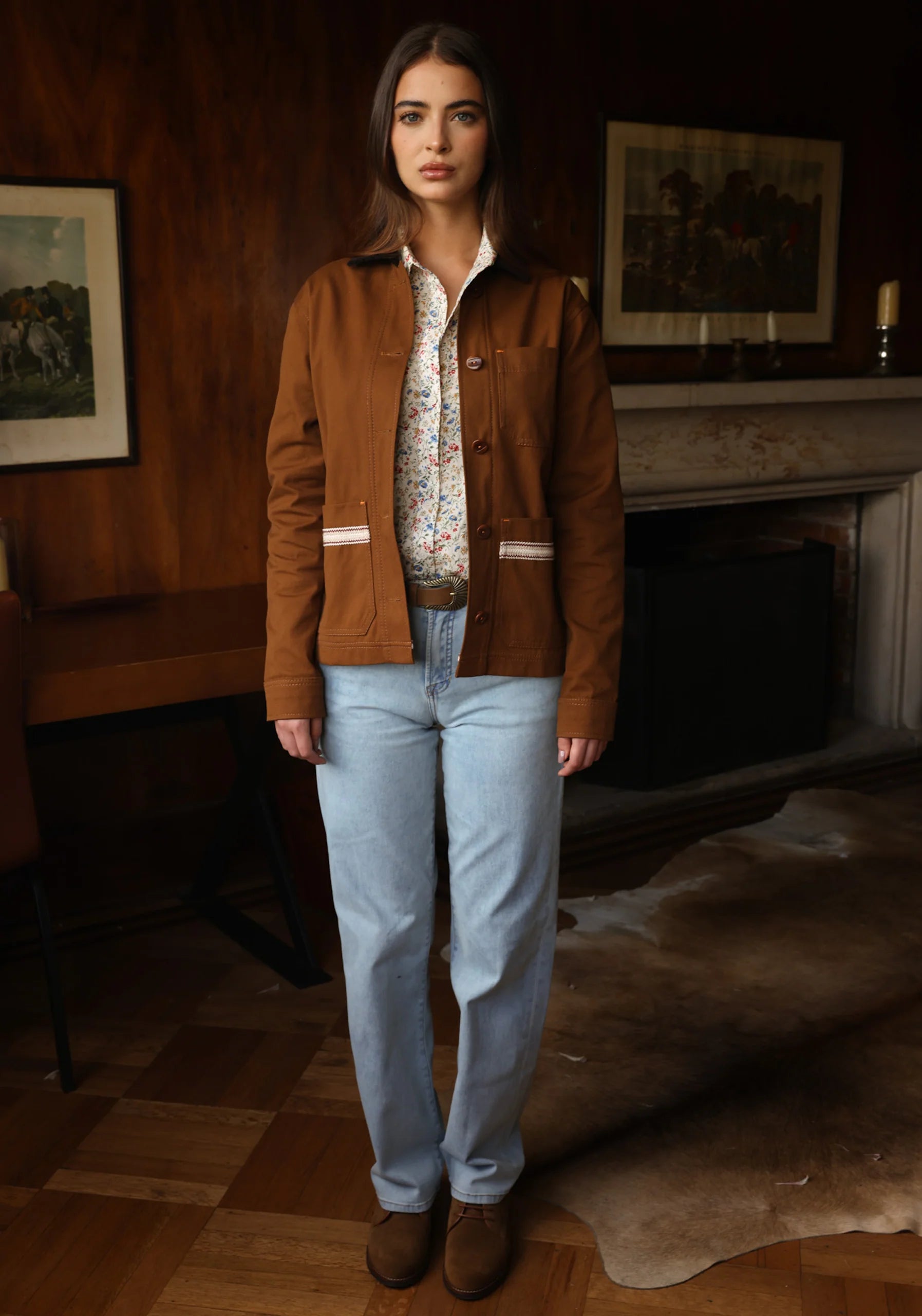 Gretta Tobacco Jacket