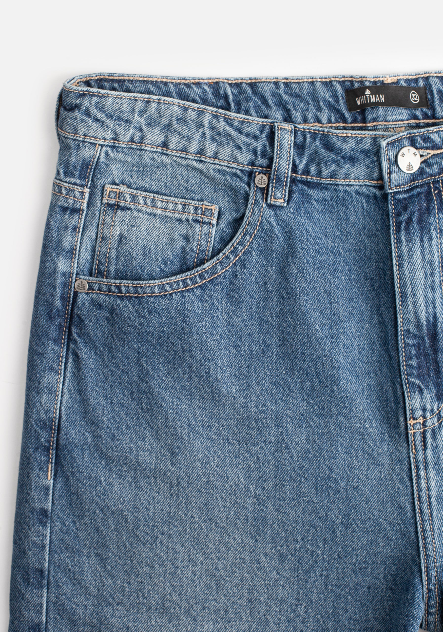 Jean H Frank Dirty Medium Blue