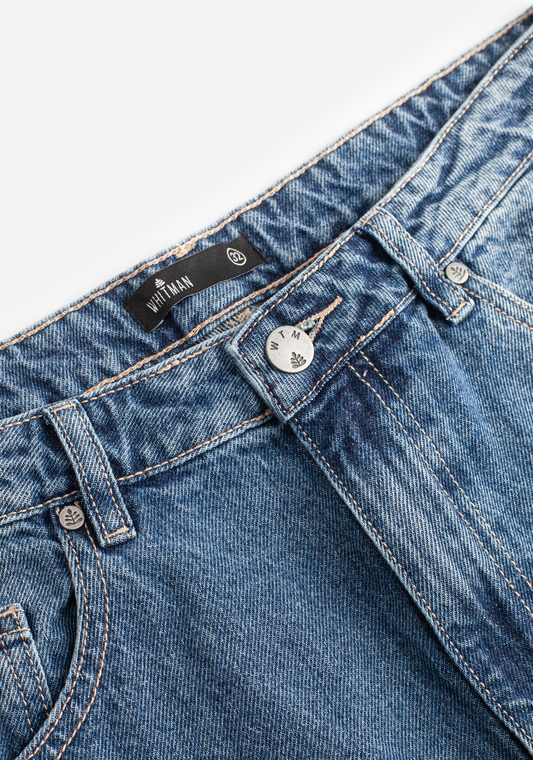 Jean H Frank Dirty Medium Blue