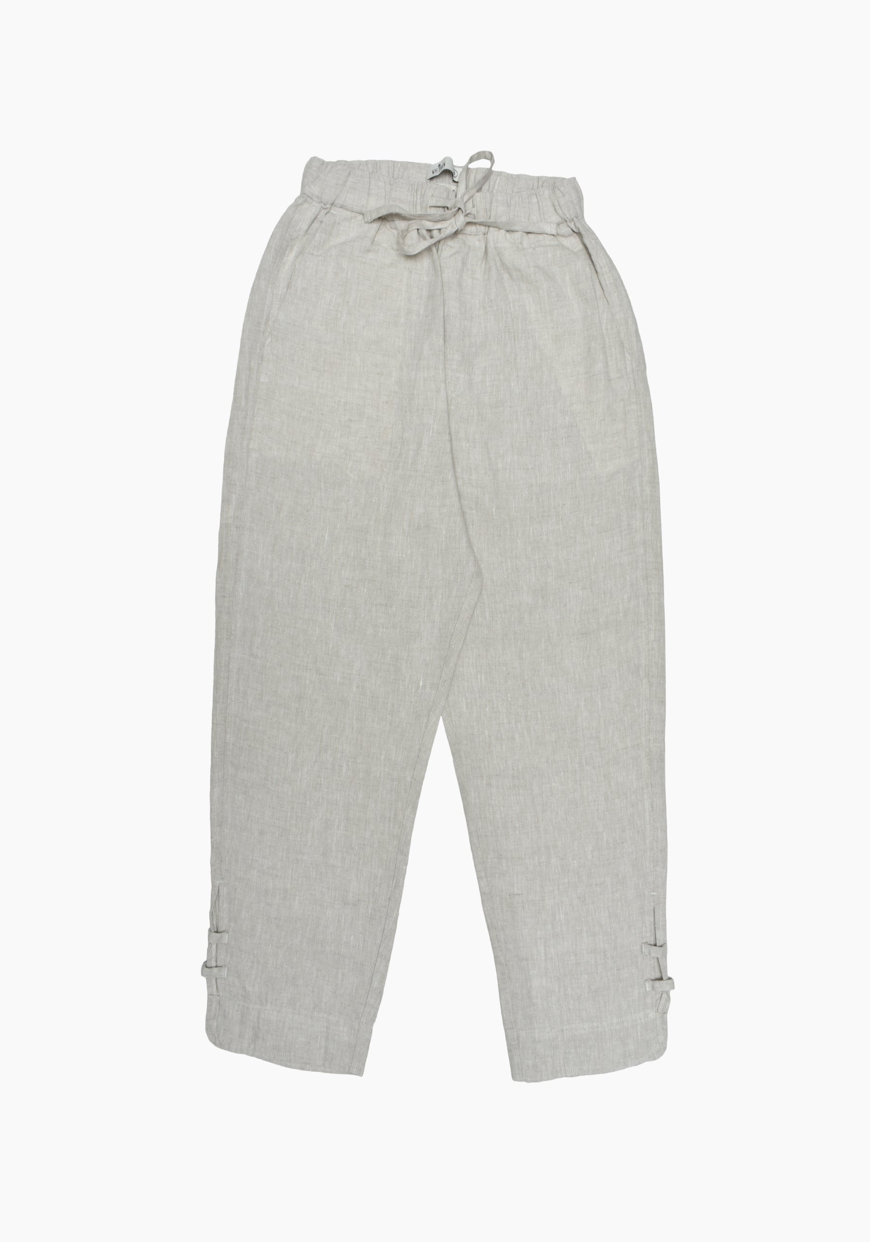 Alessia Linen Oatmeal Jogger