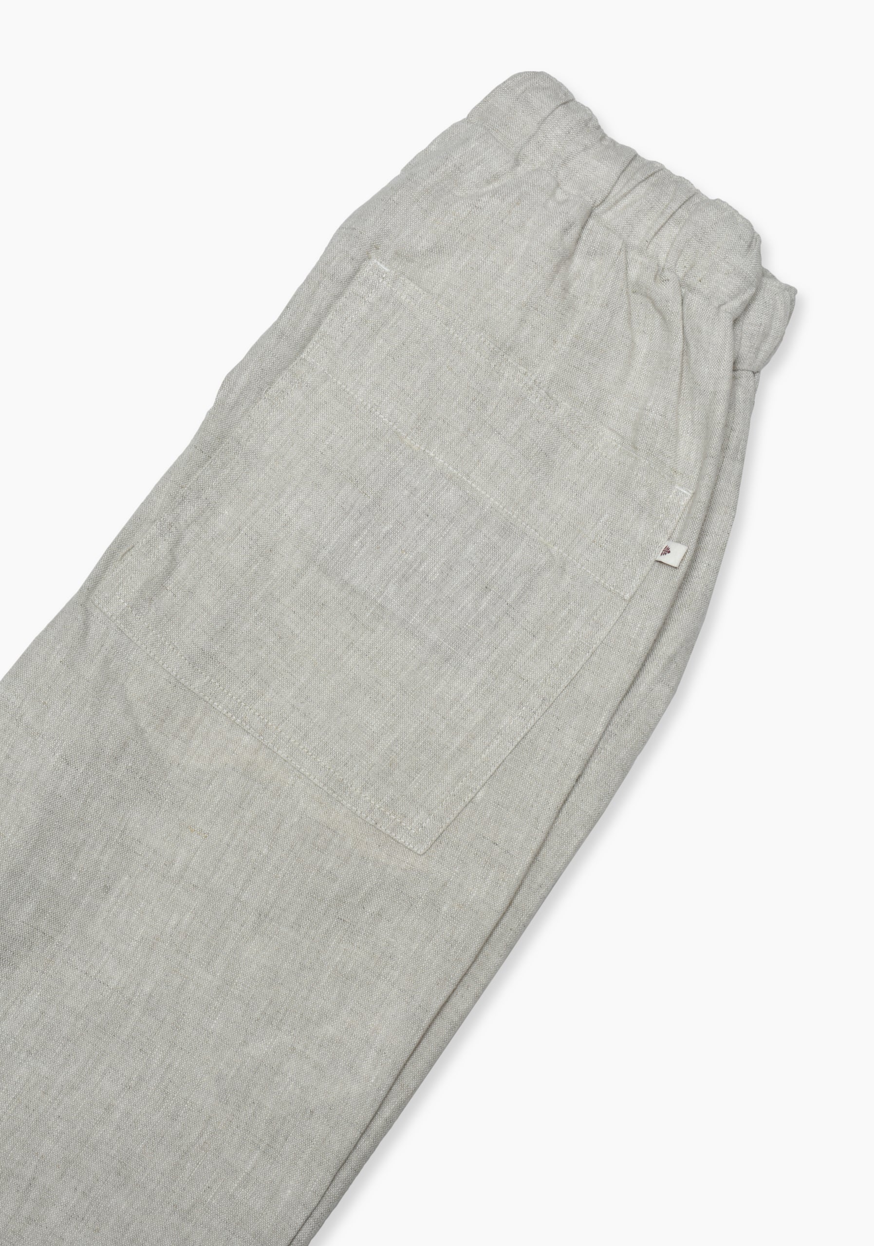 Alessia Linen Oatmeal Jogger