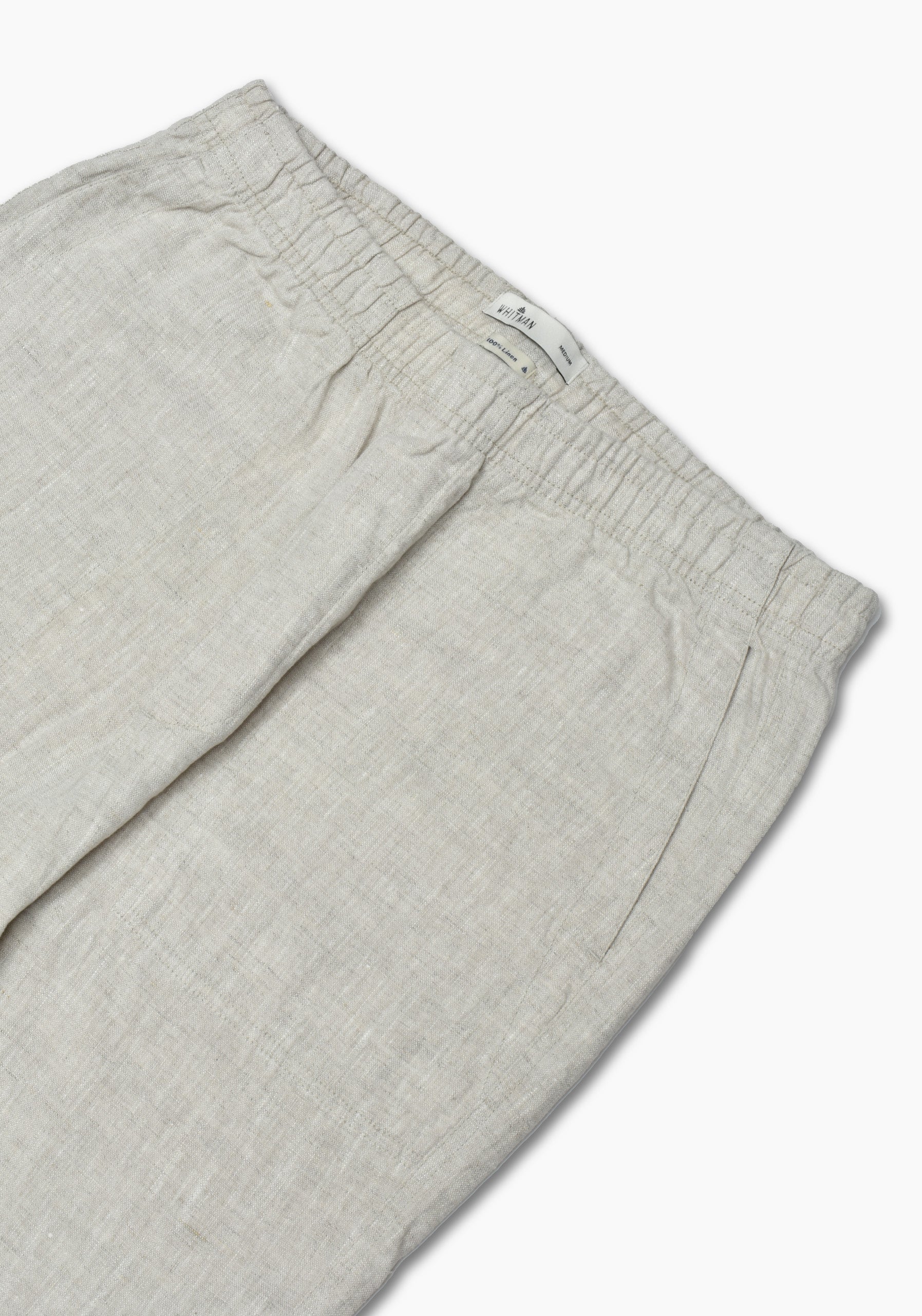 Hopkins Linen Oatmeal Jogger