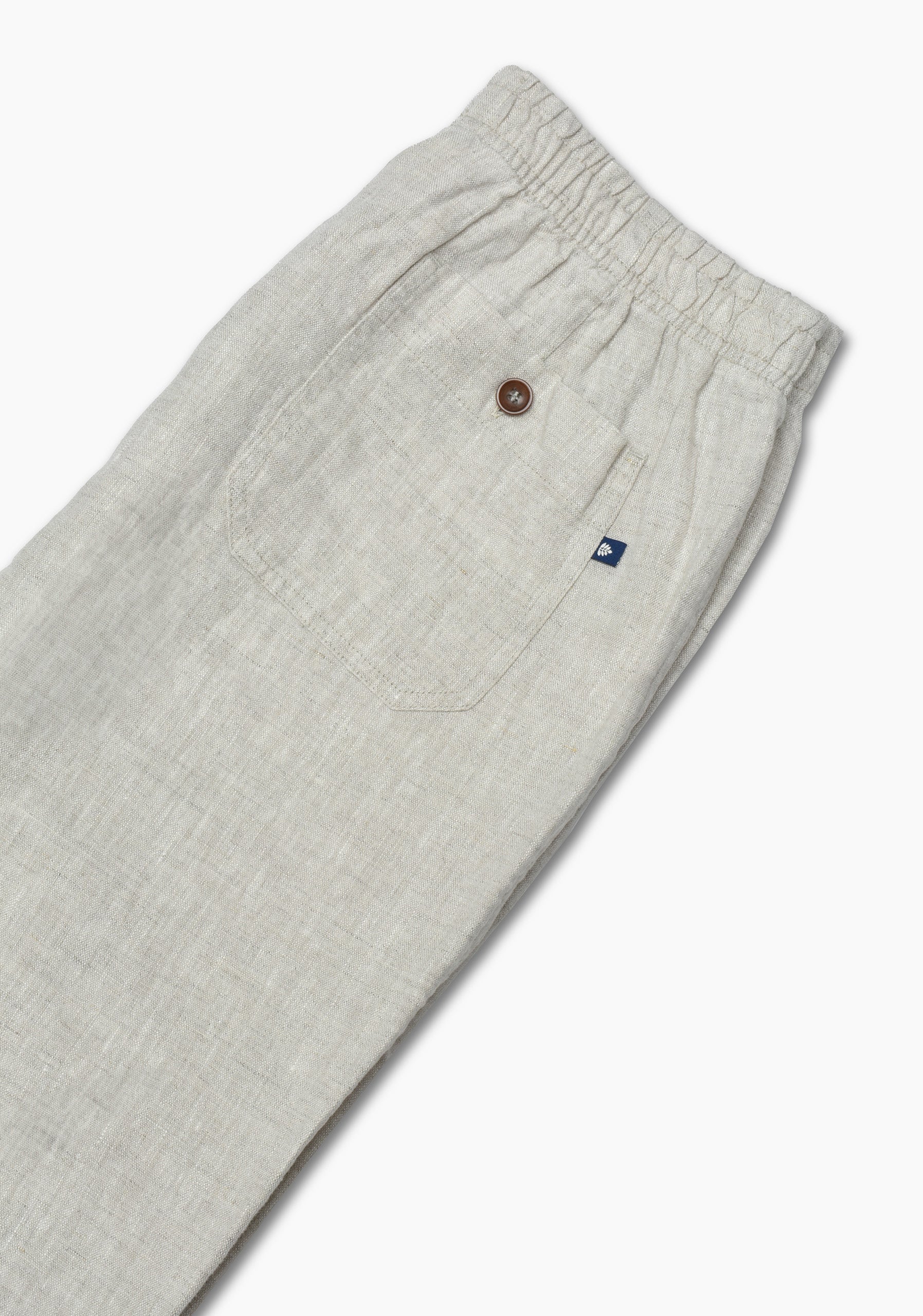 Hopkins Linen Oatmeal Jogger