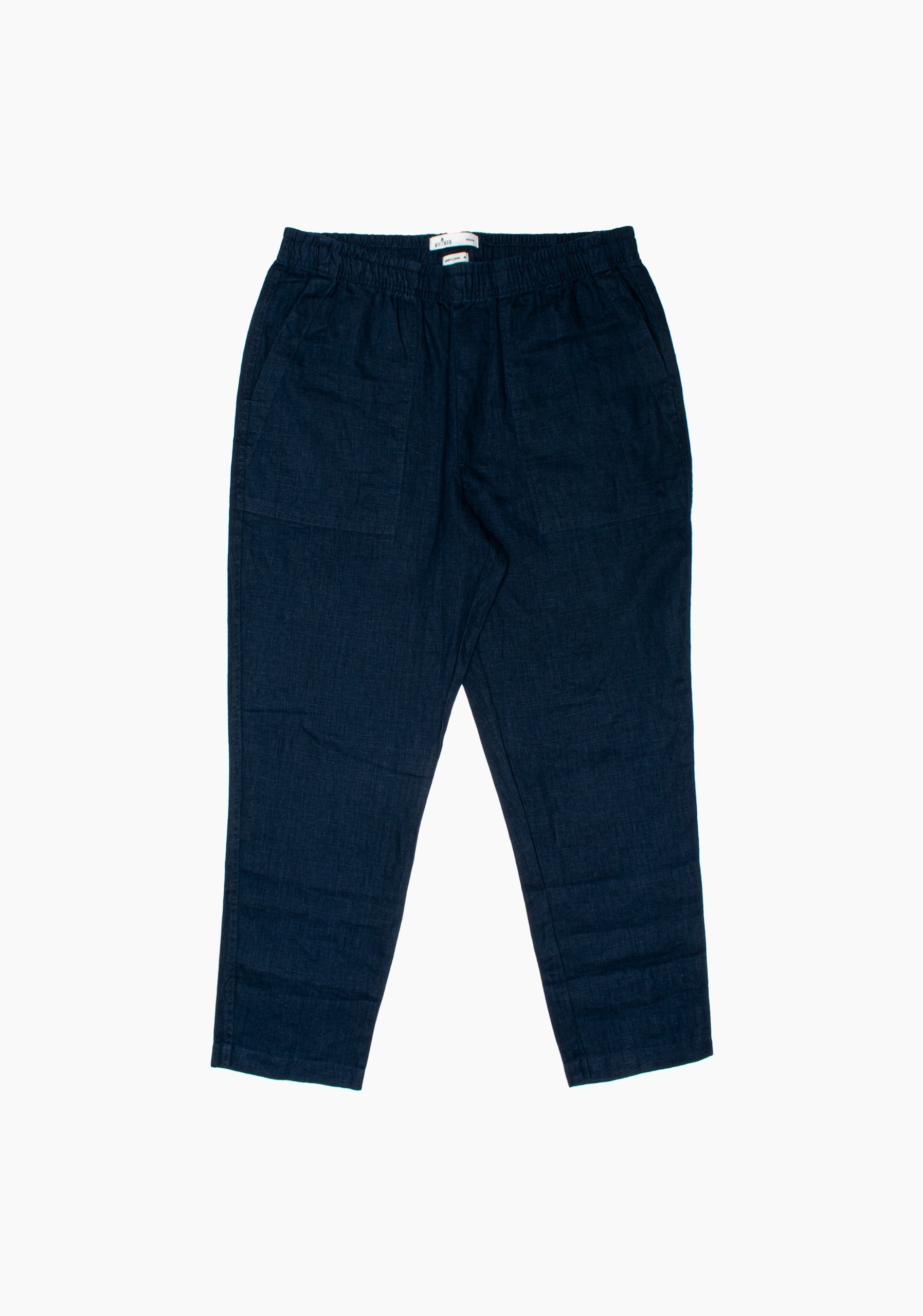 Hopkins Linen Dark Blue Jogger