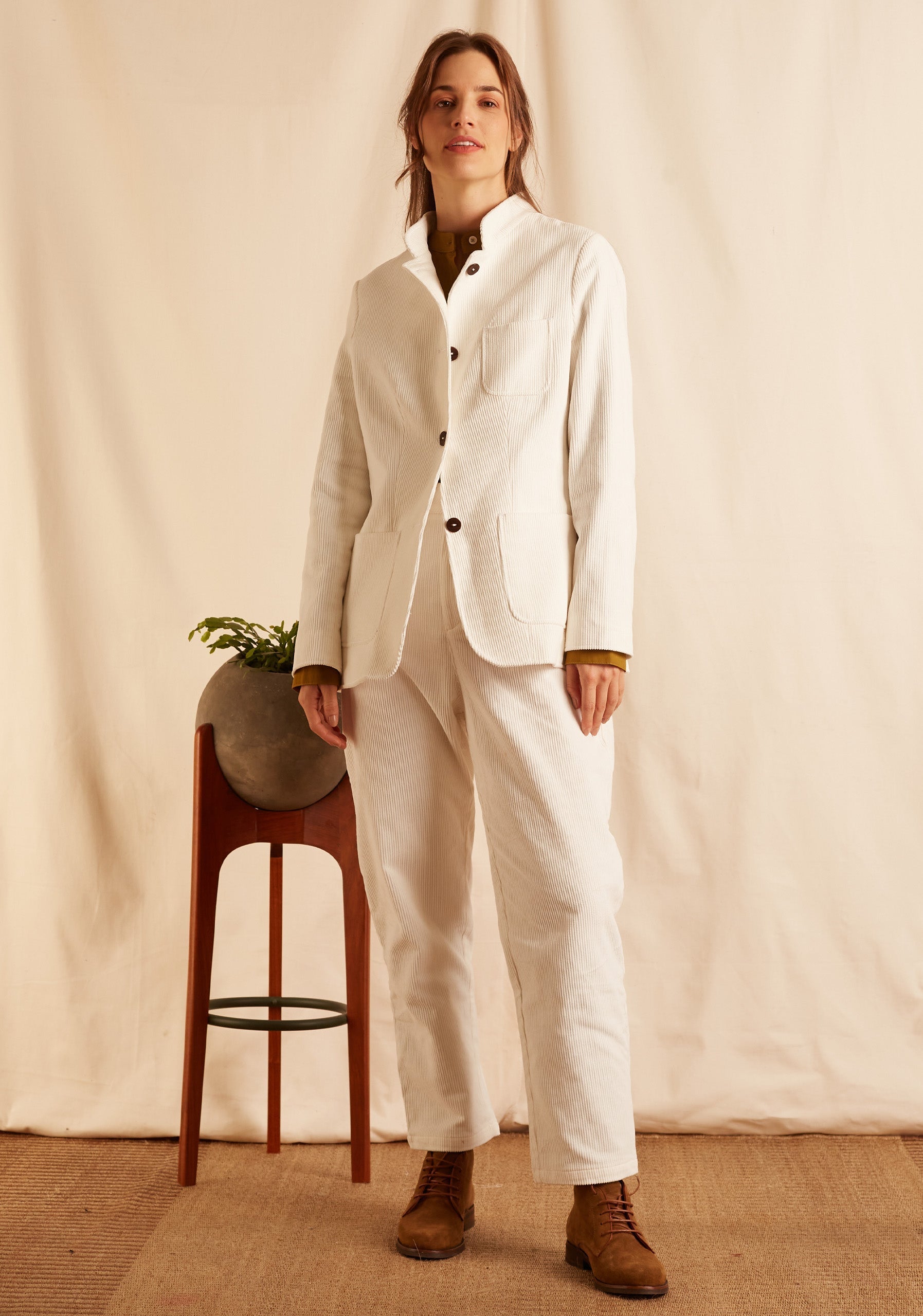 Walt Corduroy Ivory Blazer