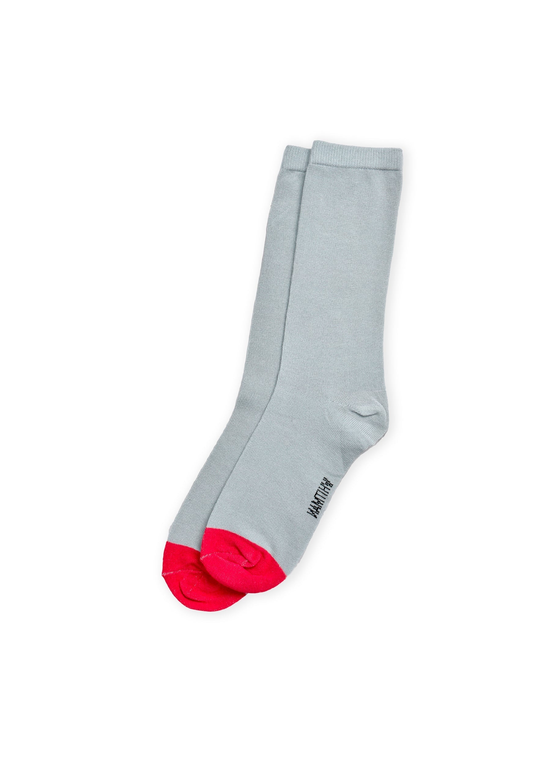 Unic. Grey Taupe Punt. Fem Socks