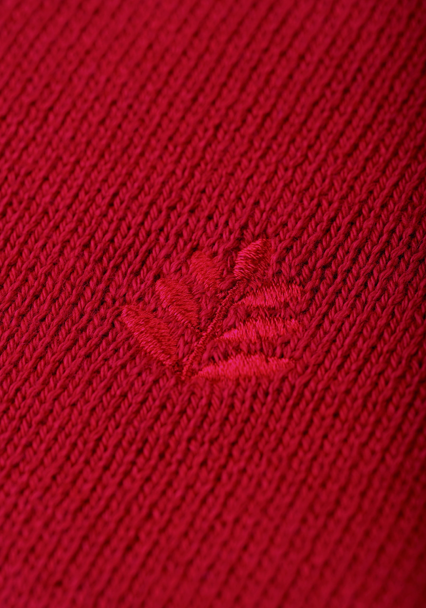 New York Sweater Cherry Red