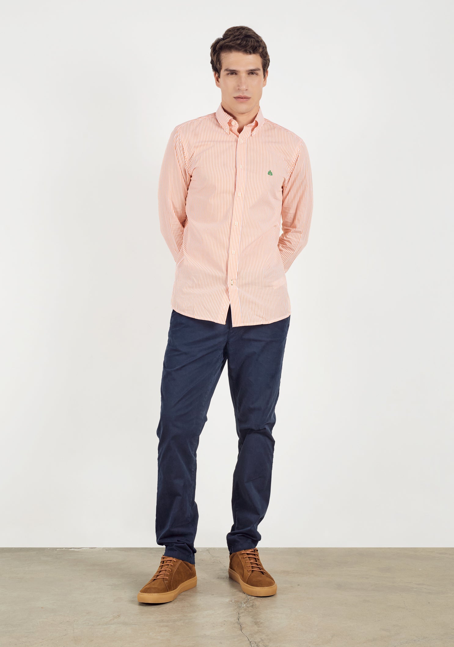 Chino Dark Blue Trousers