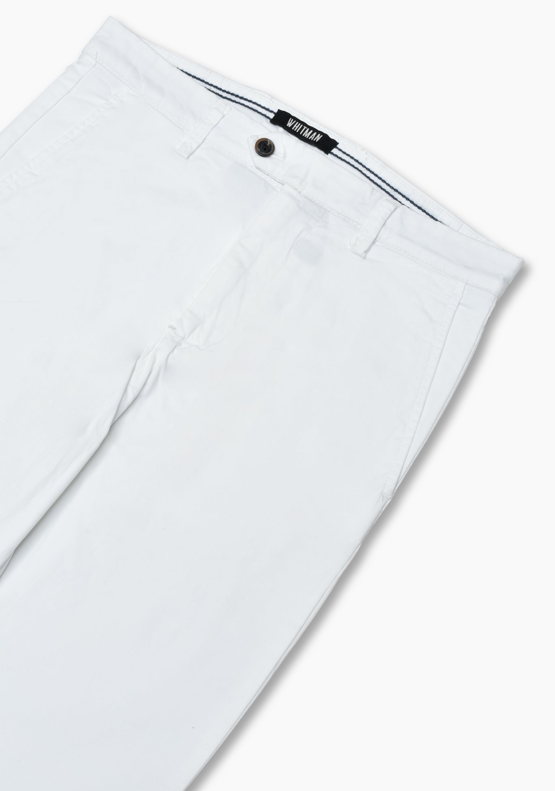 Chino White Trousers