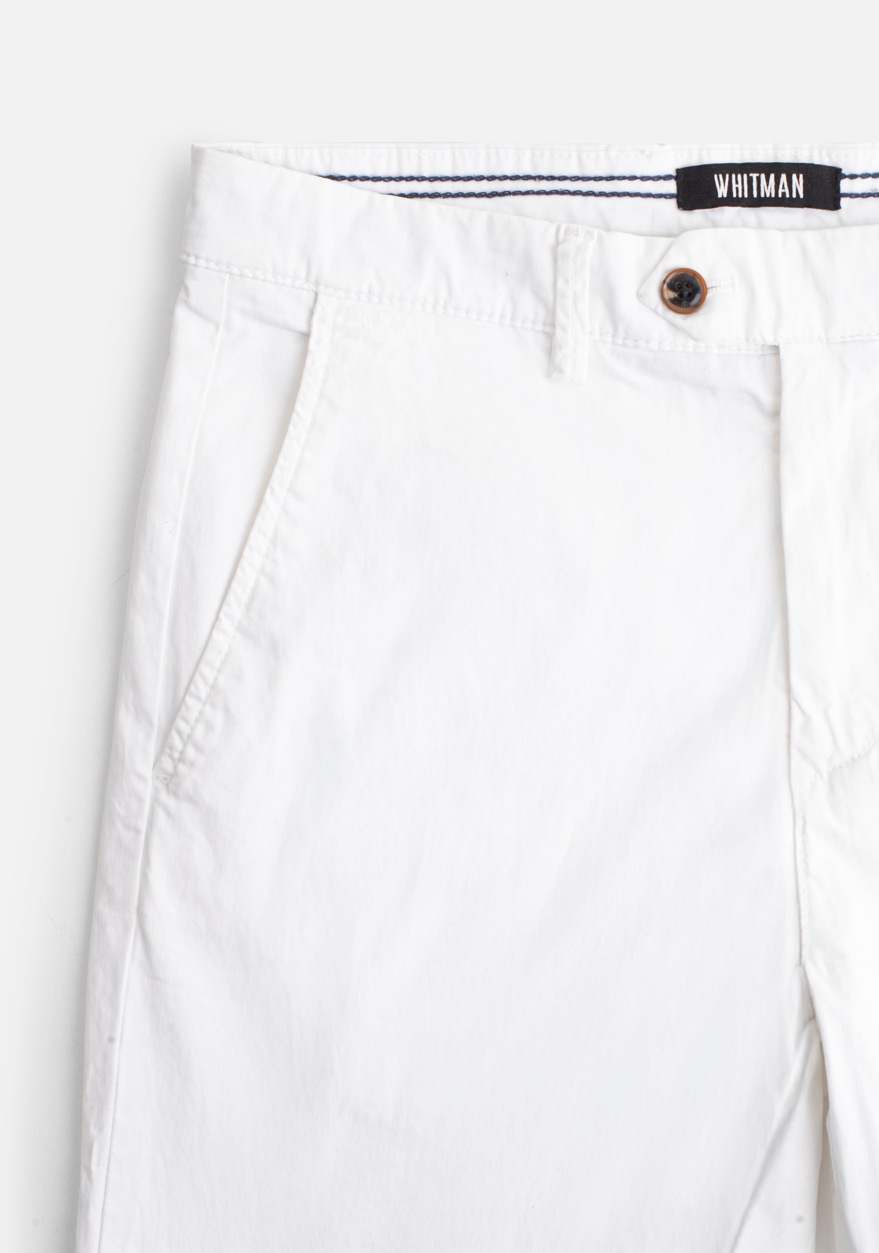 Chino White Trousers