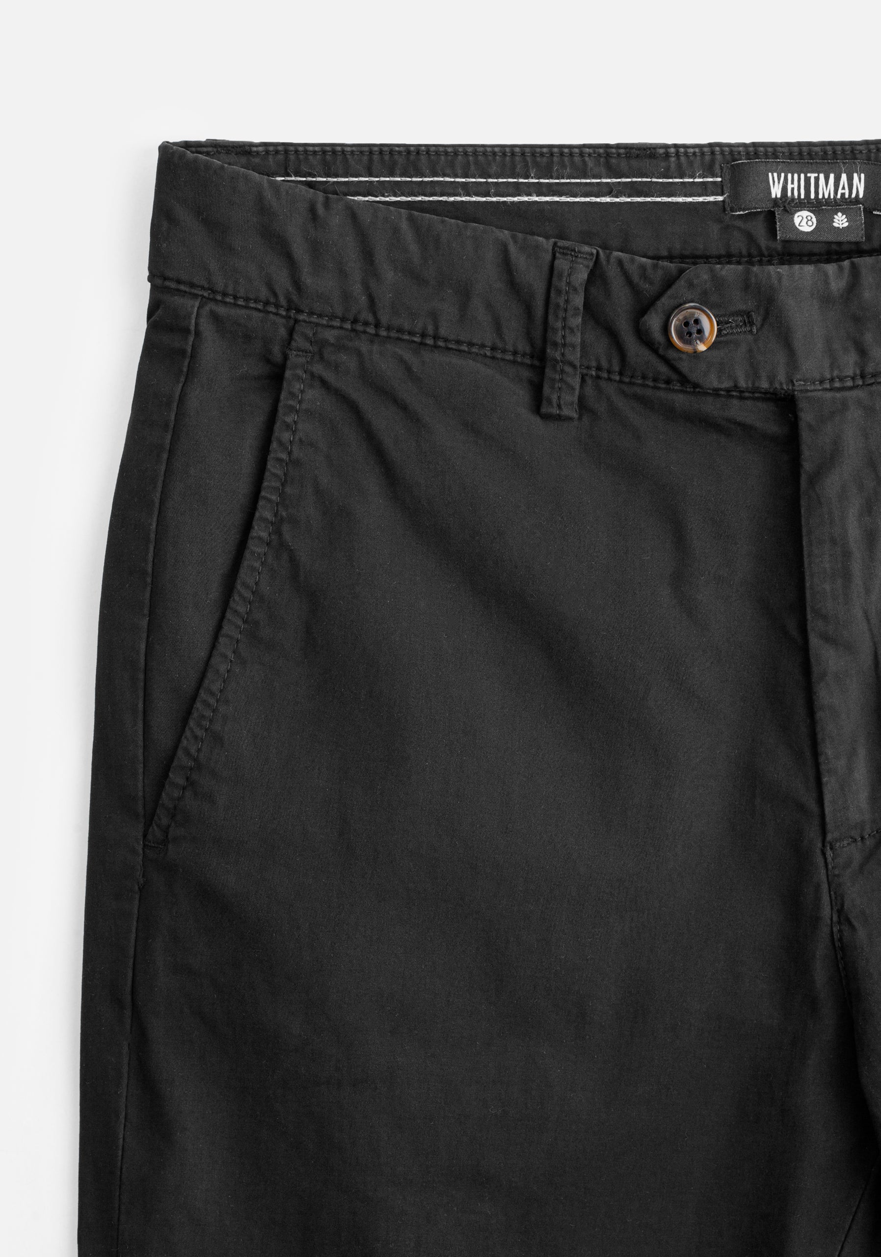 Chino Black Trousers
